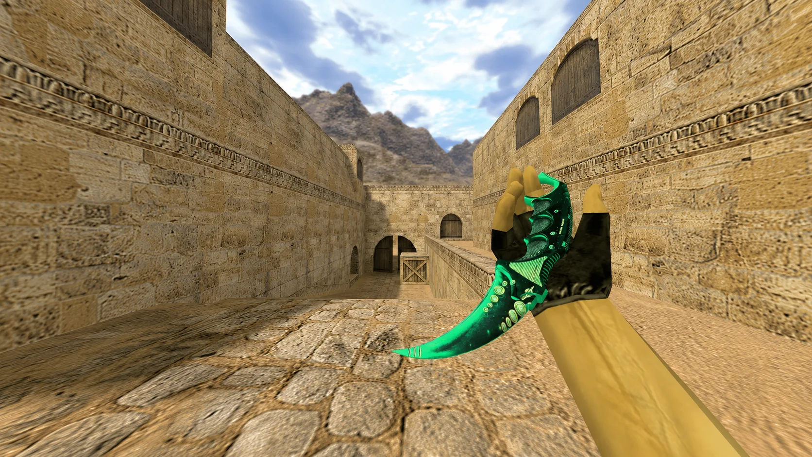 Knife-Karambit "Blue Dreamer" — 1