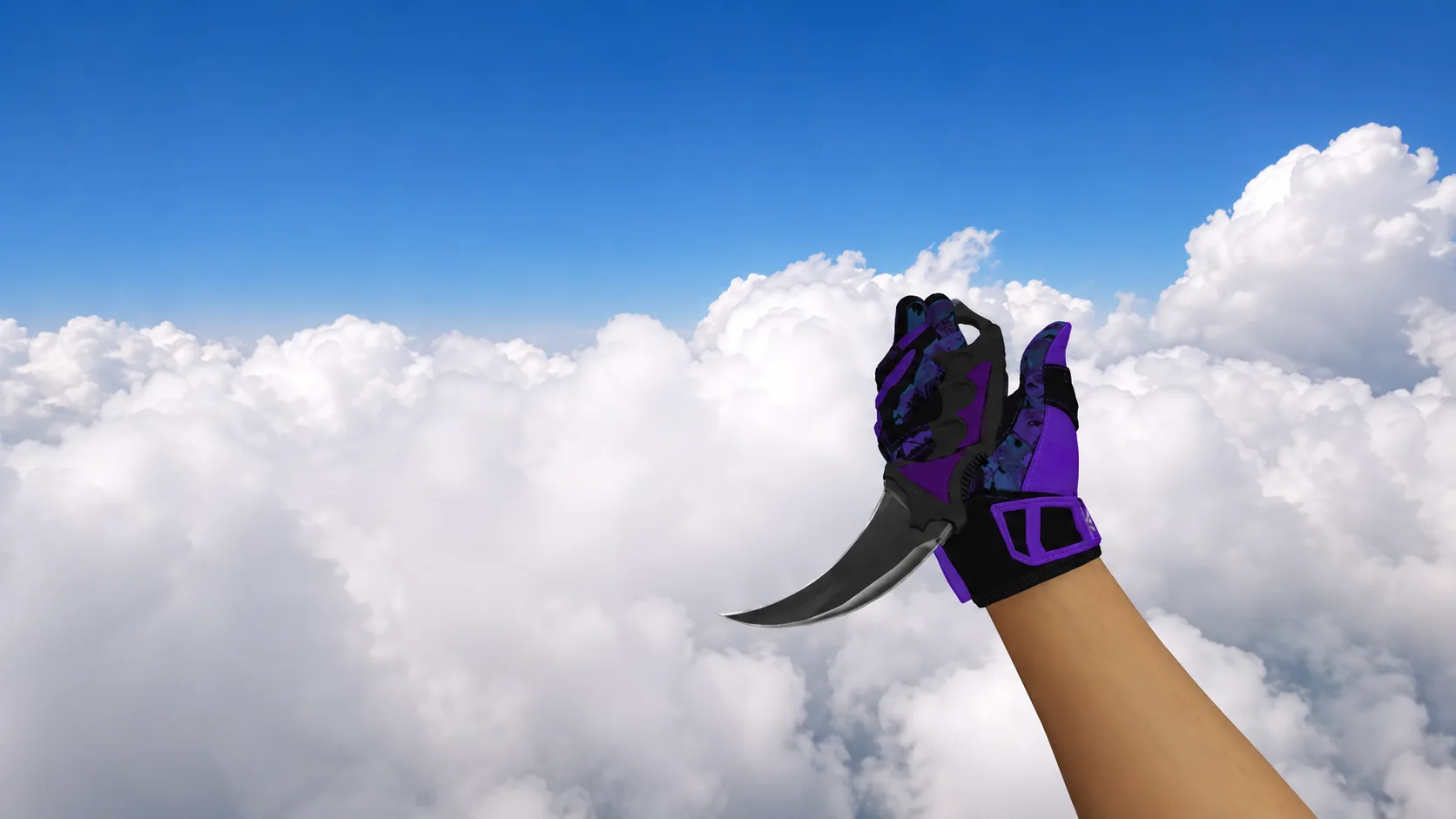 Knife-Karambit “Ultraviolet” — 1
