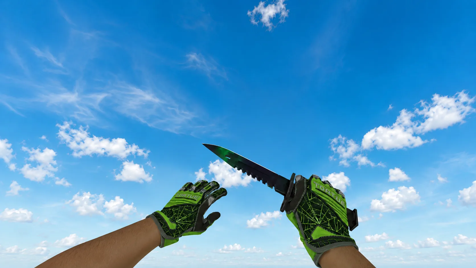 Knife-M9 Bayonet "Gamma Doppler Phase 1"