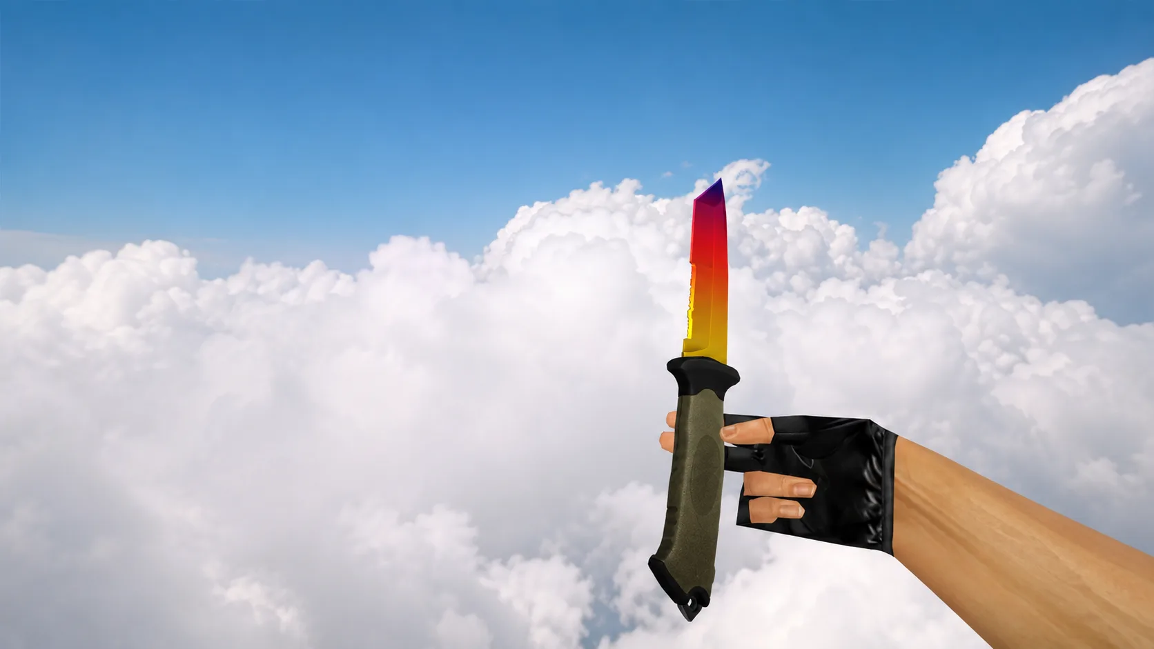 Bear knife "Gradient" — 1