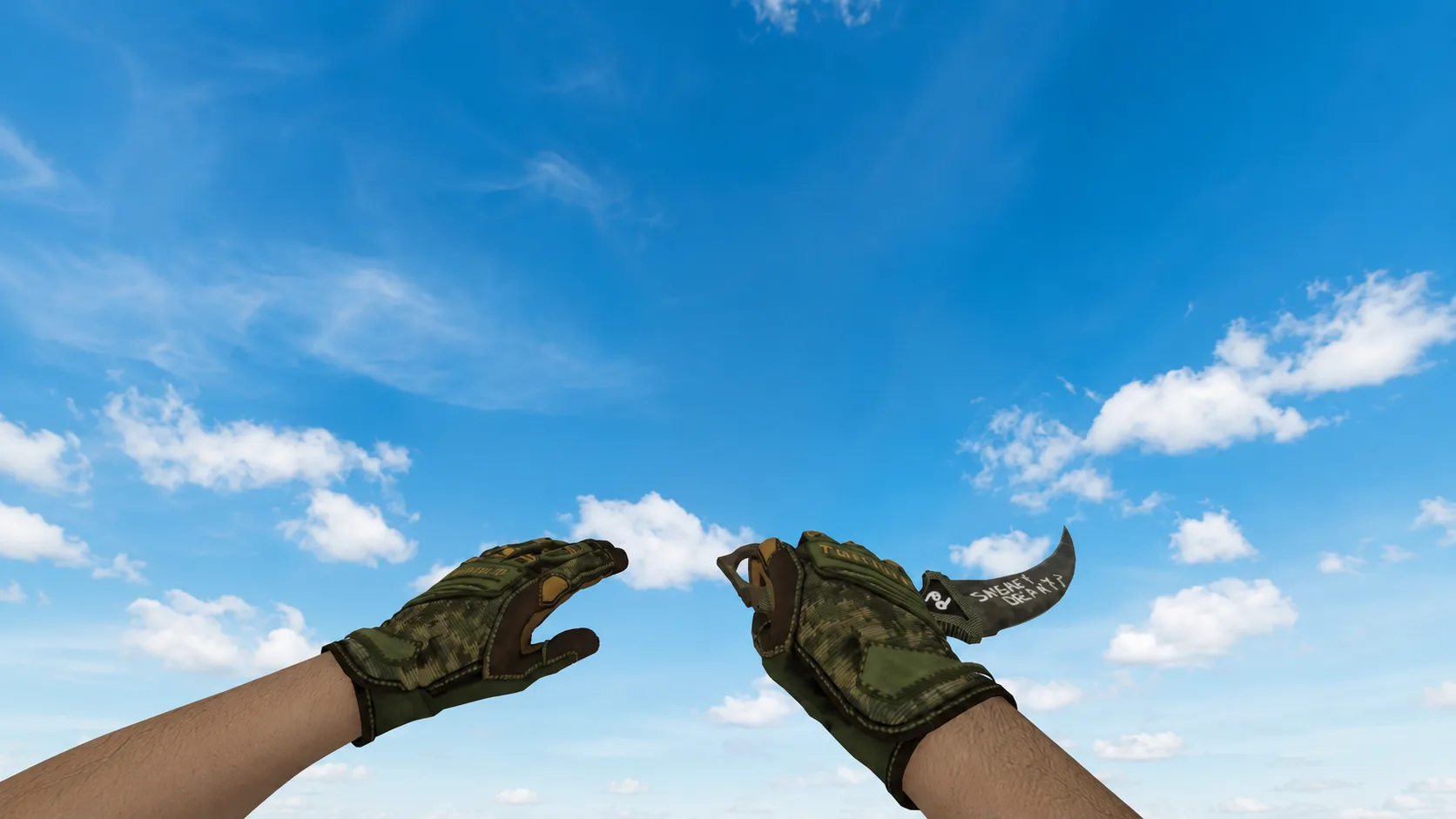Nóż-Karambit „Spójrz w przeszłość” — 1