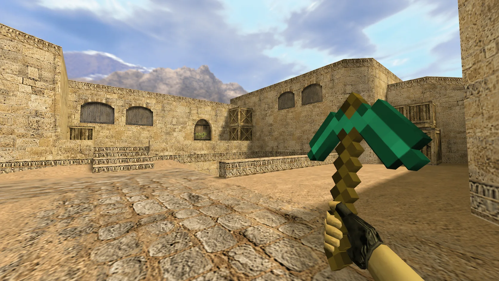 Pickaxe from "Minecraft" — 1