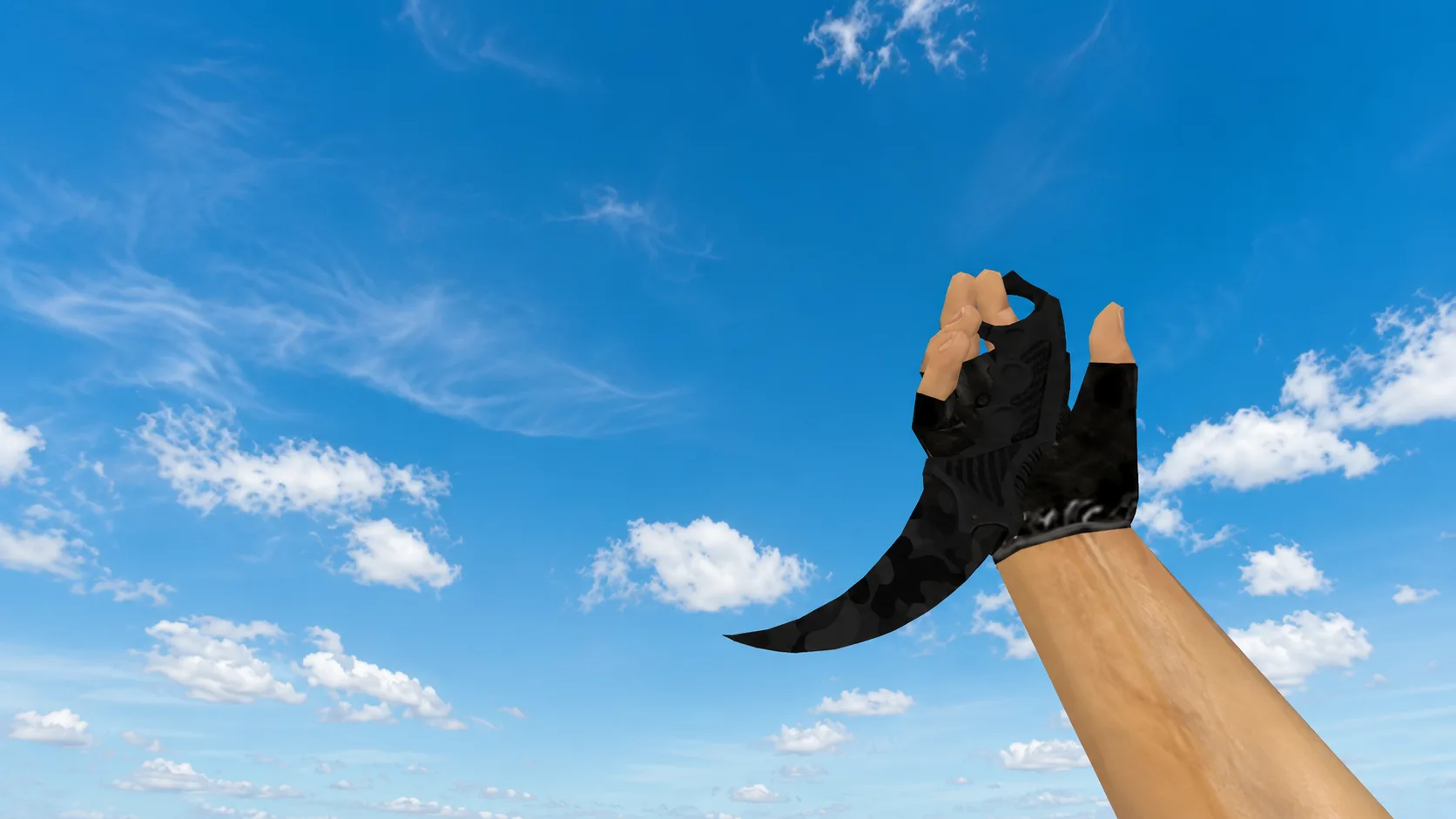 Нож-Karambit "Black Camo" — 1