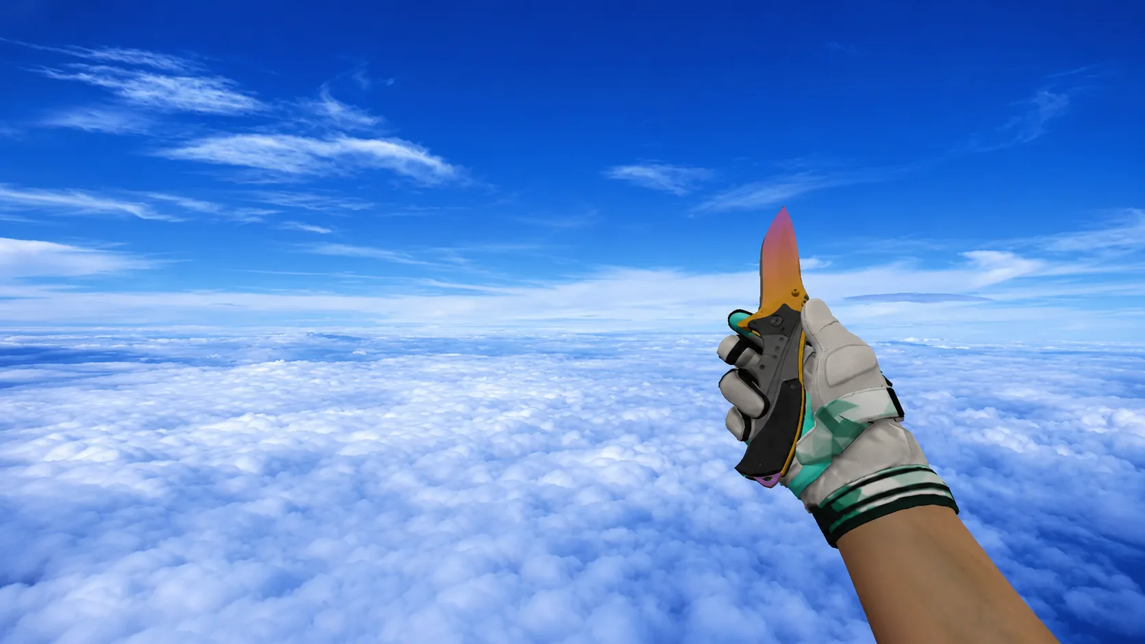 Knife "Tramp" "Gradient" — 1