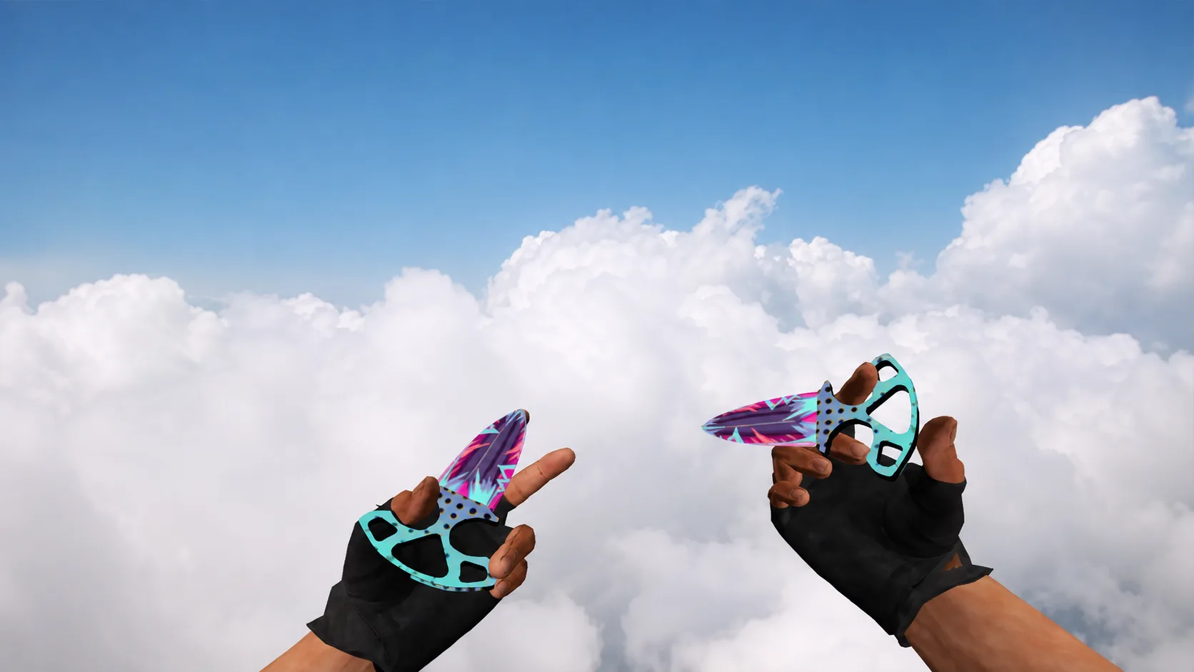 Poke knives "Neon Racer" — 1
