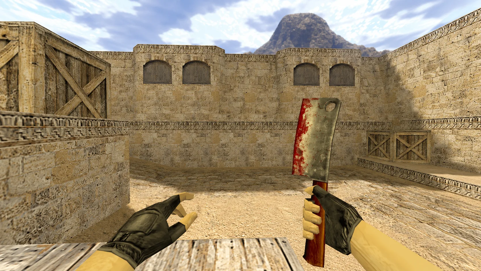 Meat knife — 1