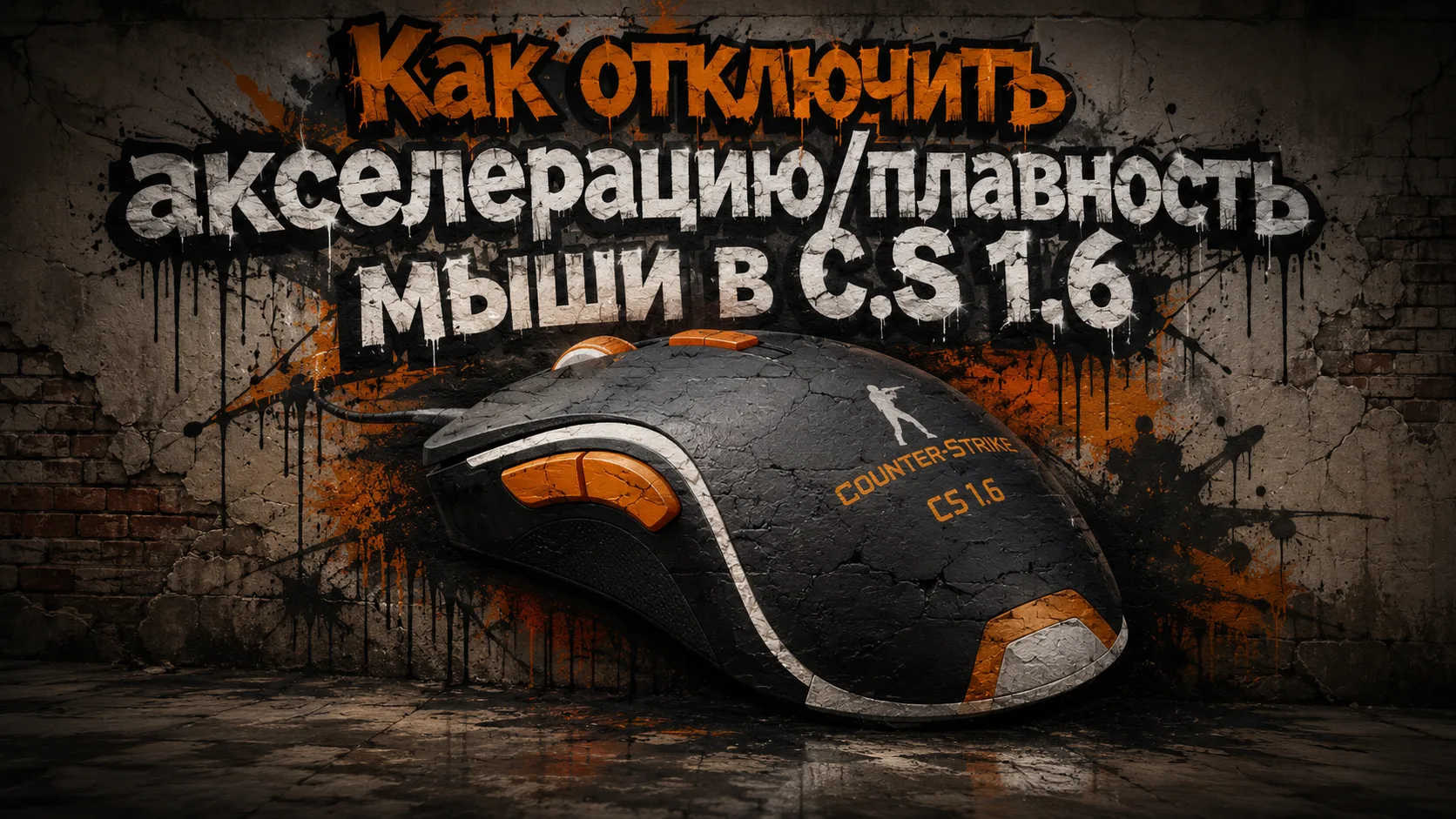 Jak wyłączyć przyspieszenie/płynność myszy w CS 1.6