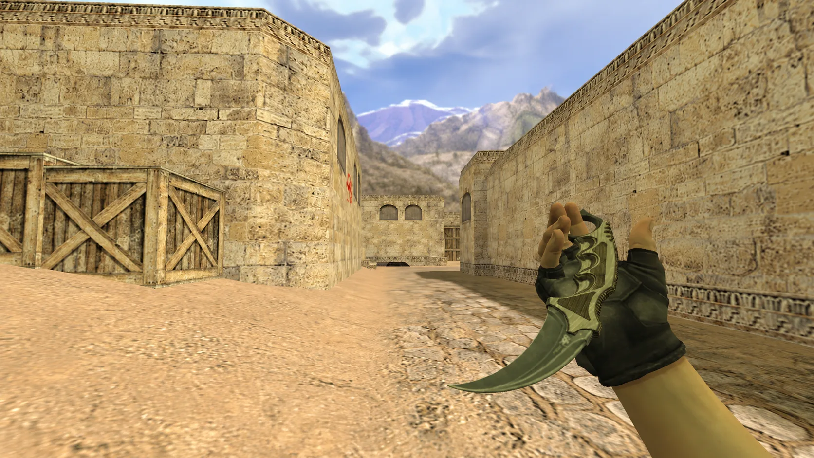 Knife-Karambit "Black gloss"