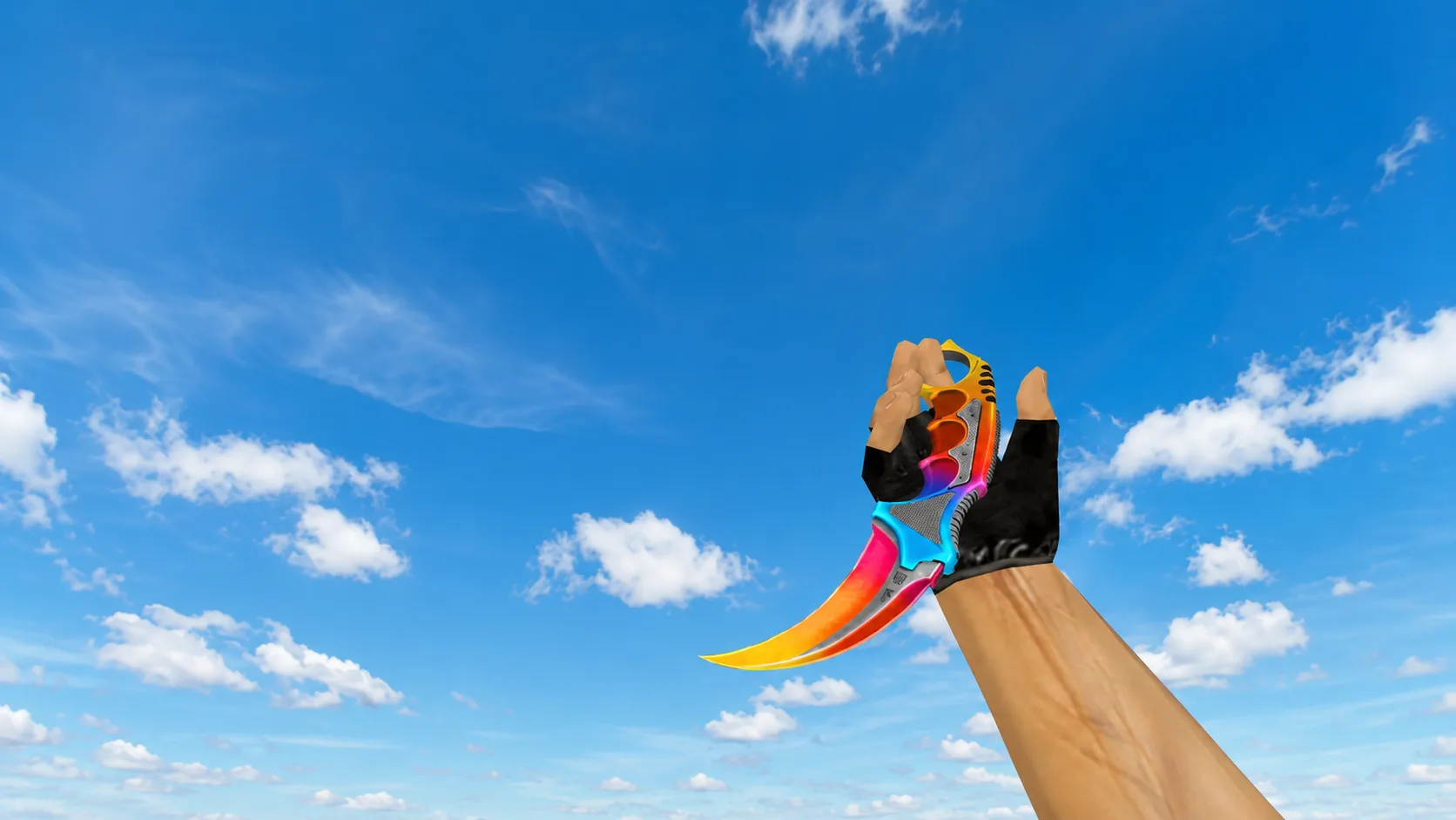 Download model Knife-Karambit "Ocassion" for CS 1.6 — 1