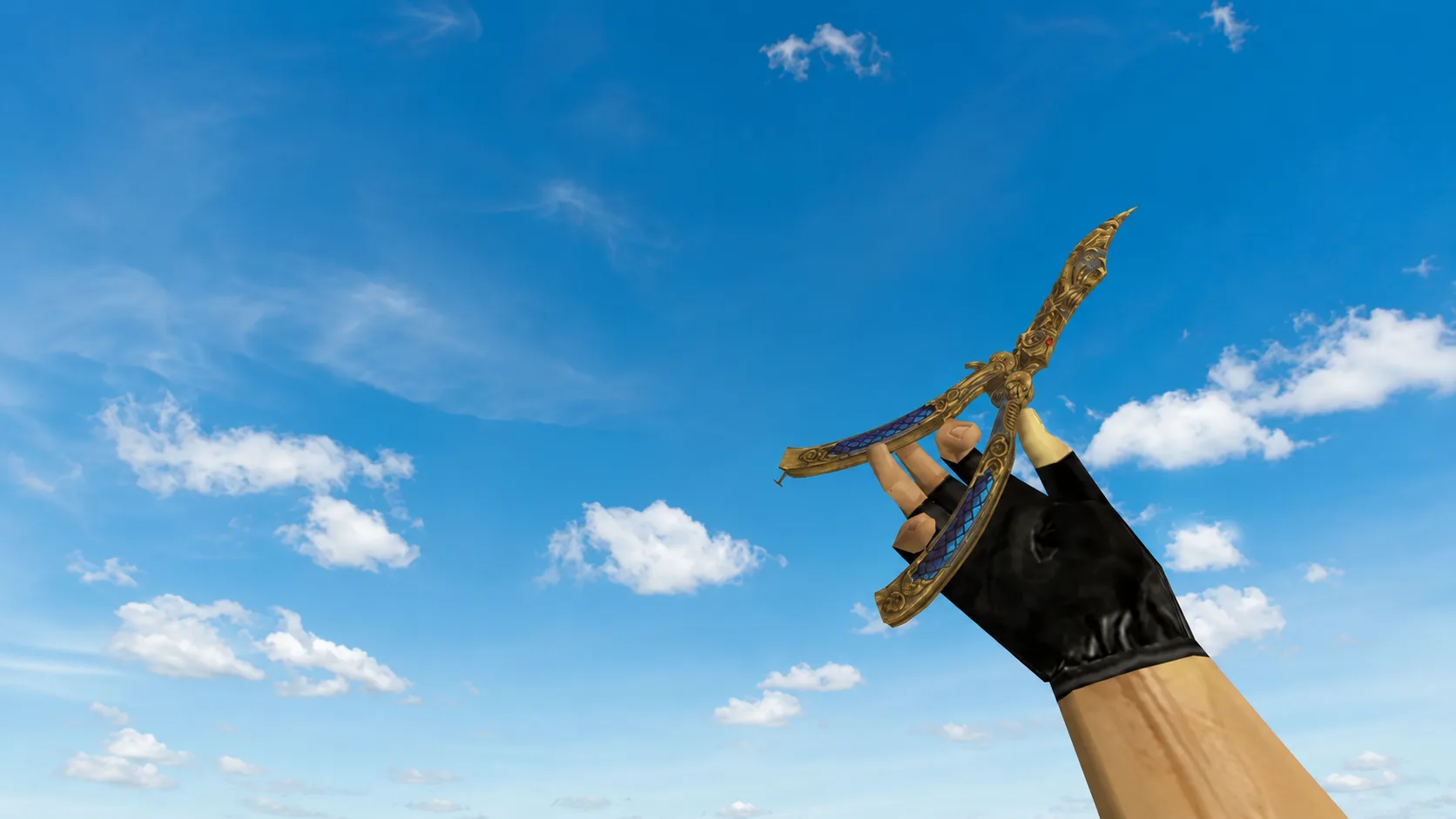 Download model Butterfly Knife "Dragonian" for CS 1.6 — 1