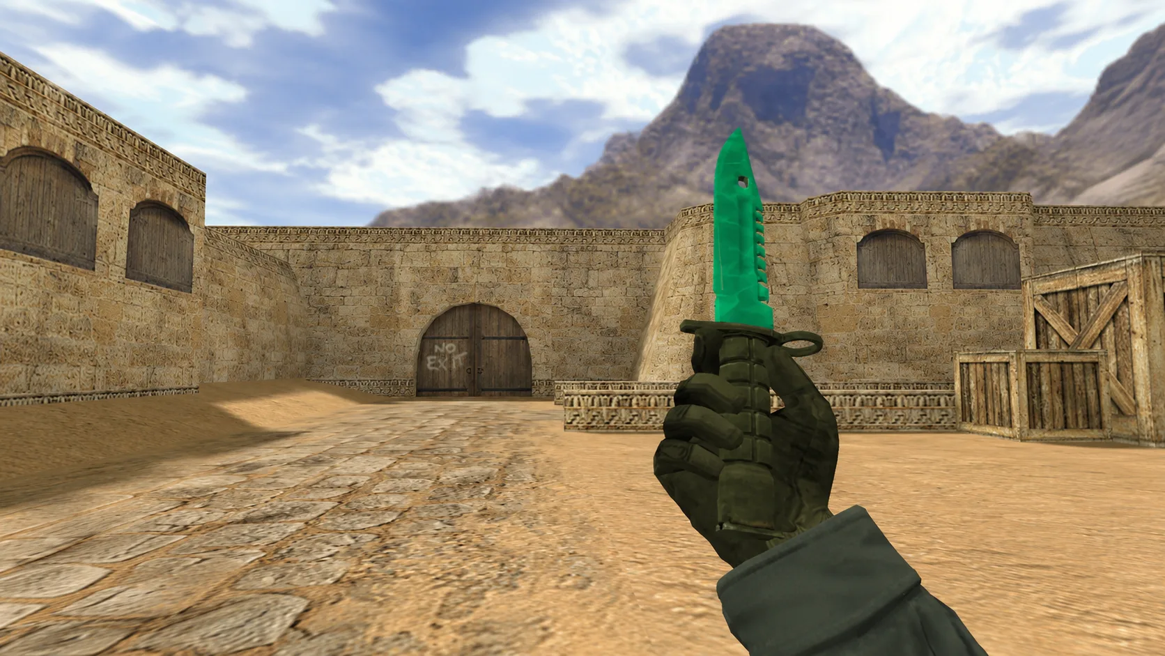 Model Bayonet M9 "Electro" for CS 1.6 — 1