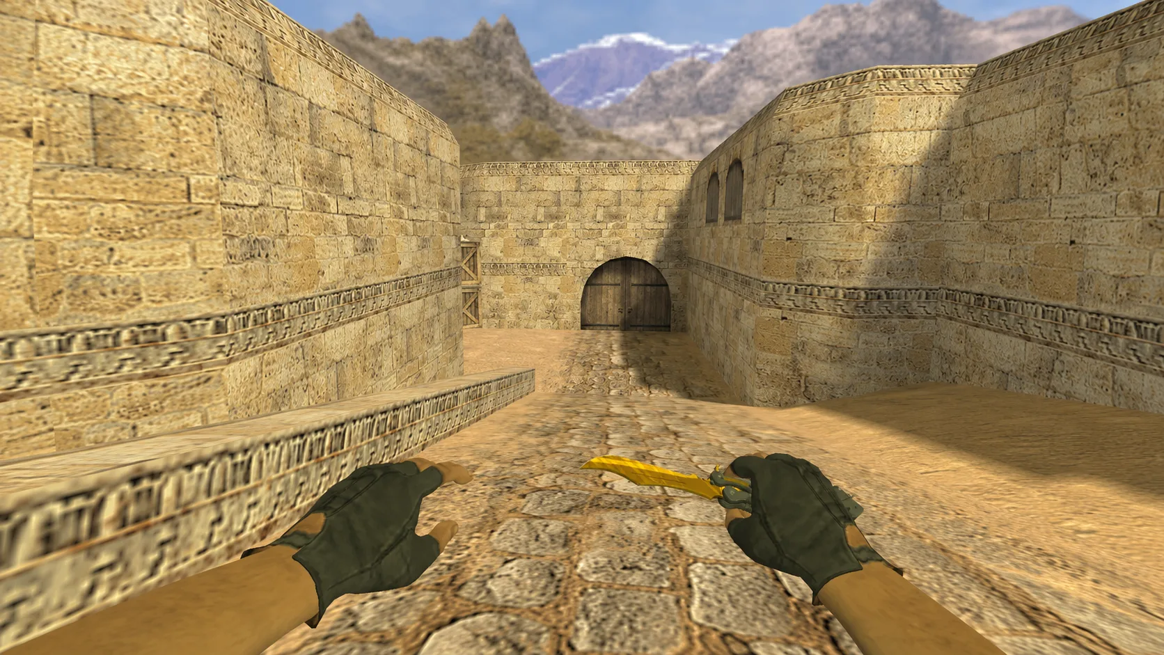Model Butterfly Knife "Tiger Tooth" for CS 1.6 — 1