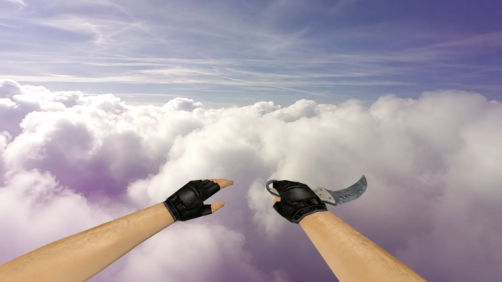 Knife-Claw model "Vanilla" CSGO for CS 1.6 — 1