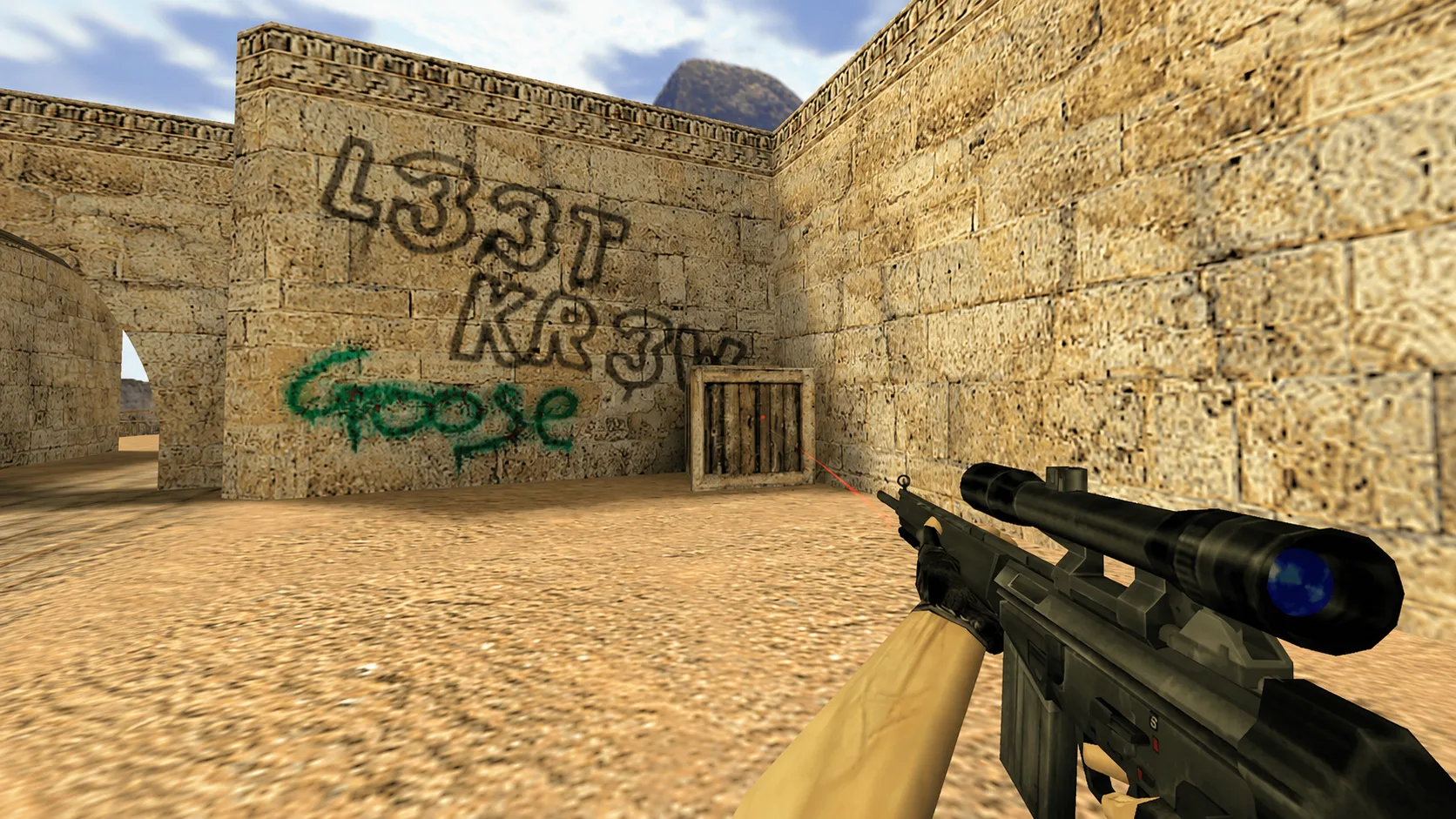 Model G3SG1 "Laser sight" for CS 1.6