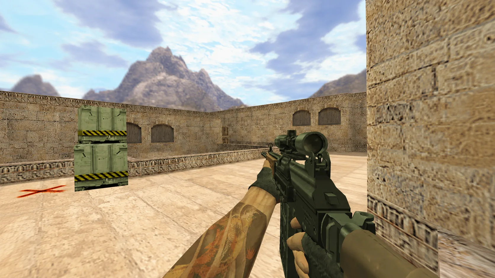 Model G3SG1 "Galil with sight" for CS 1.6