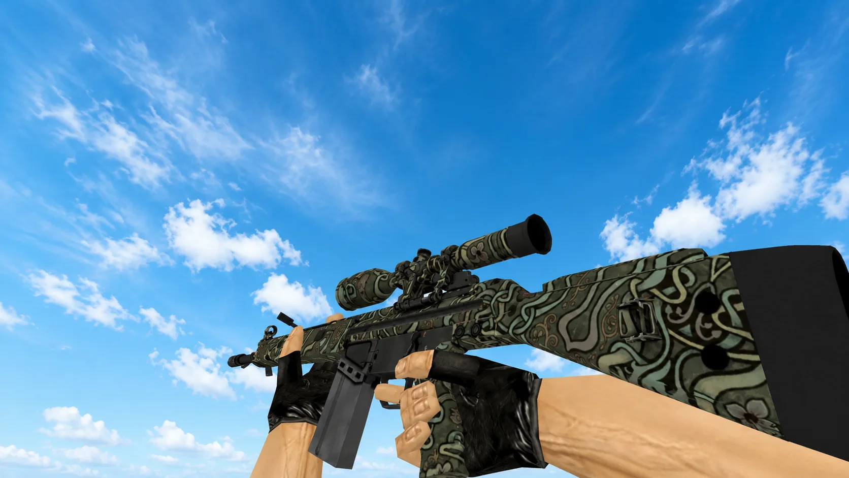Модель G3SG1 "New Roots" для CS 1.6