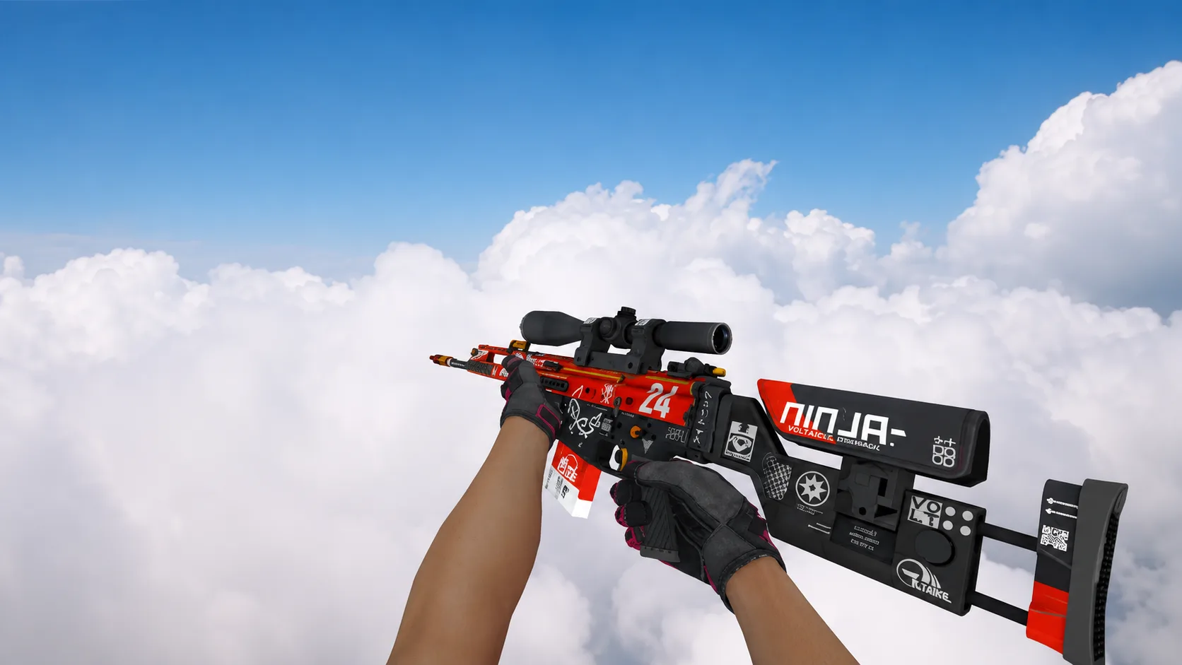 Модель SG-550 «Bloodsport» для CS 1.6