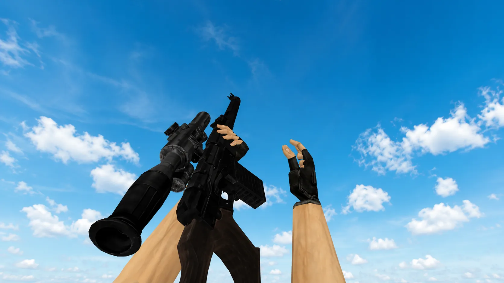 Модель Sg-550 "VSS Stalker" для CS 1.6