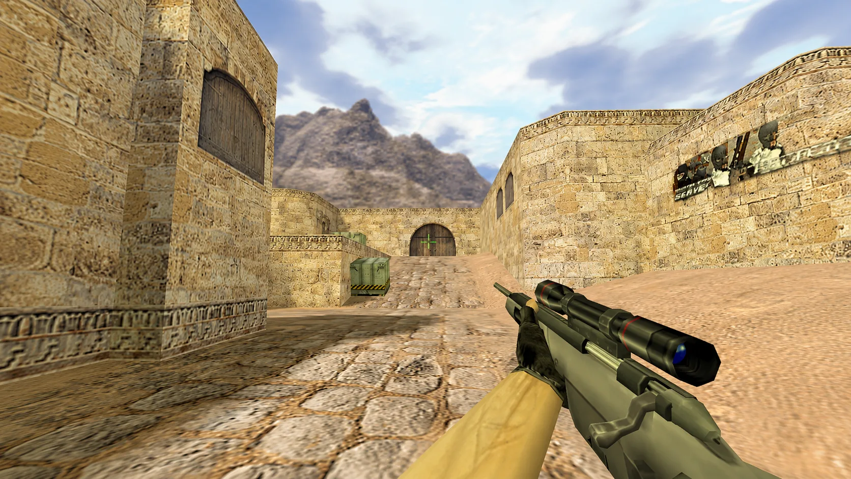 Модель Scout "Прицел-крестик" для CS 1.6