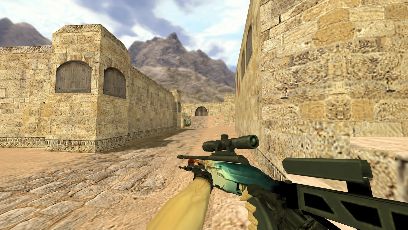 Model SSG-08 „Blood in the Water” z CS:GO dla CS 1.6