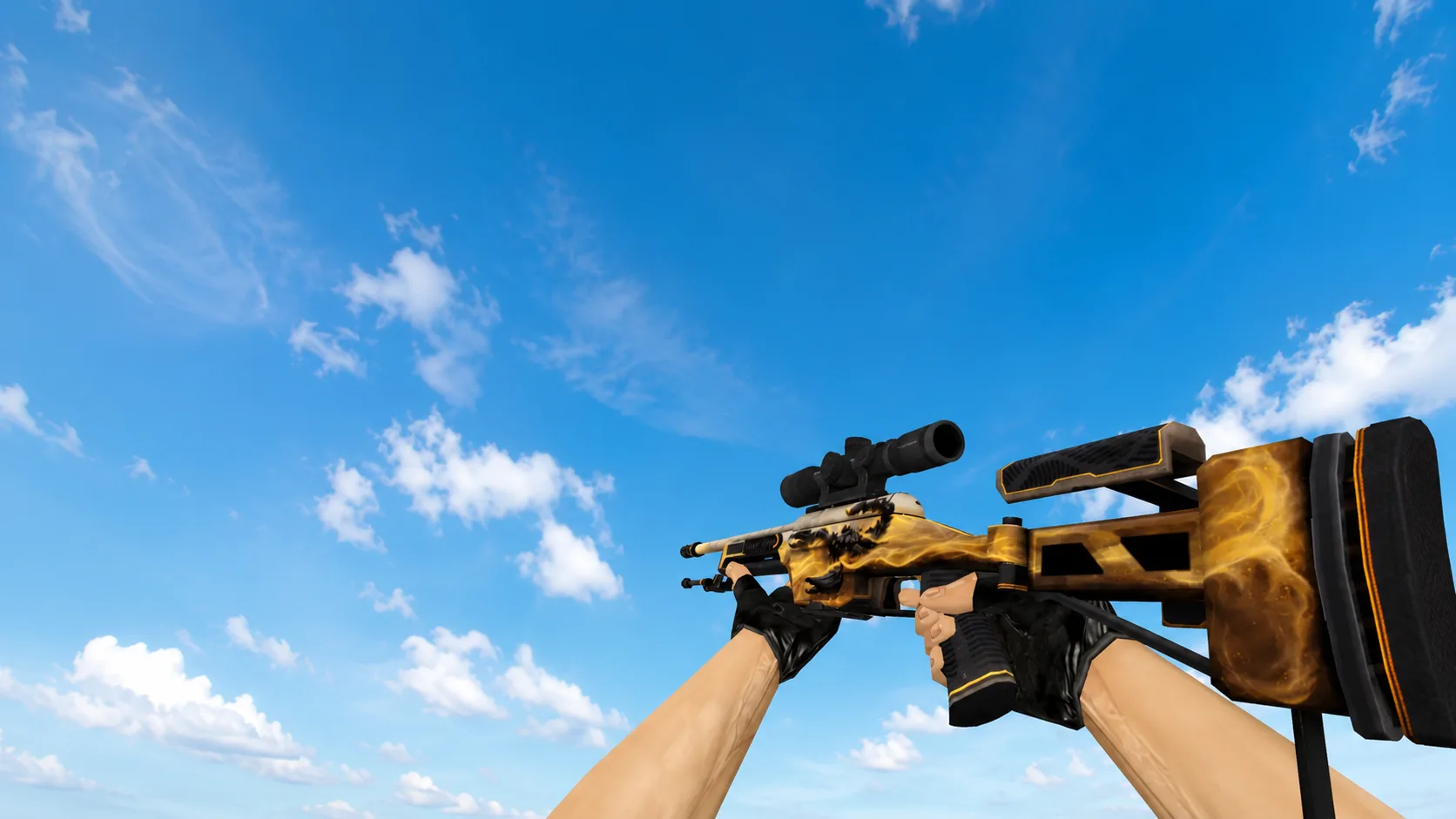 Model SSG 08 "Death Strike" from CS:GO for CS 1.6