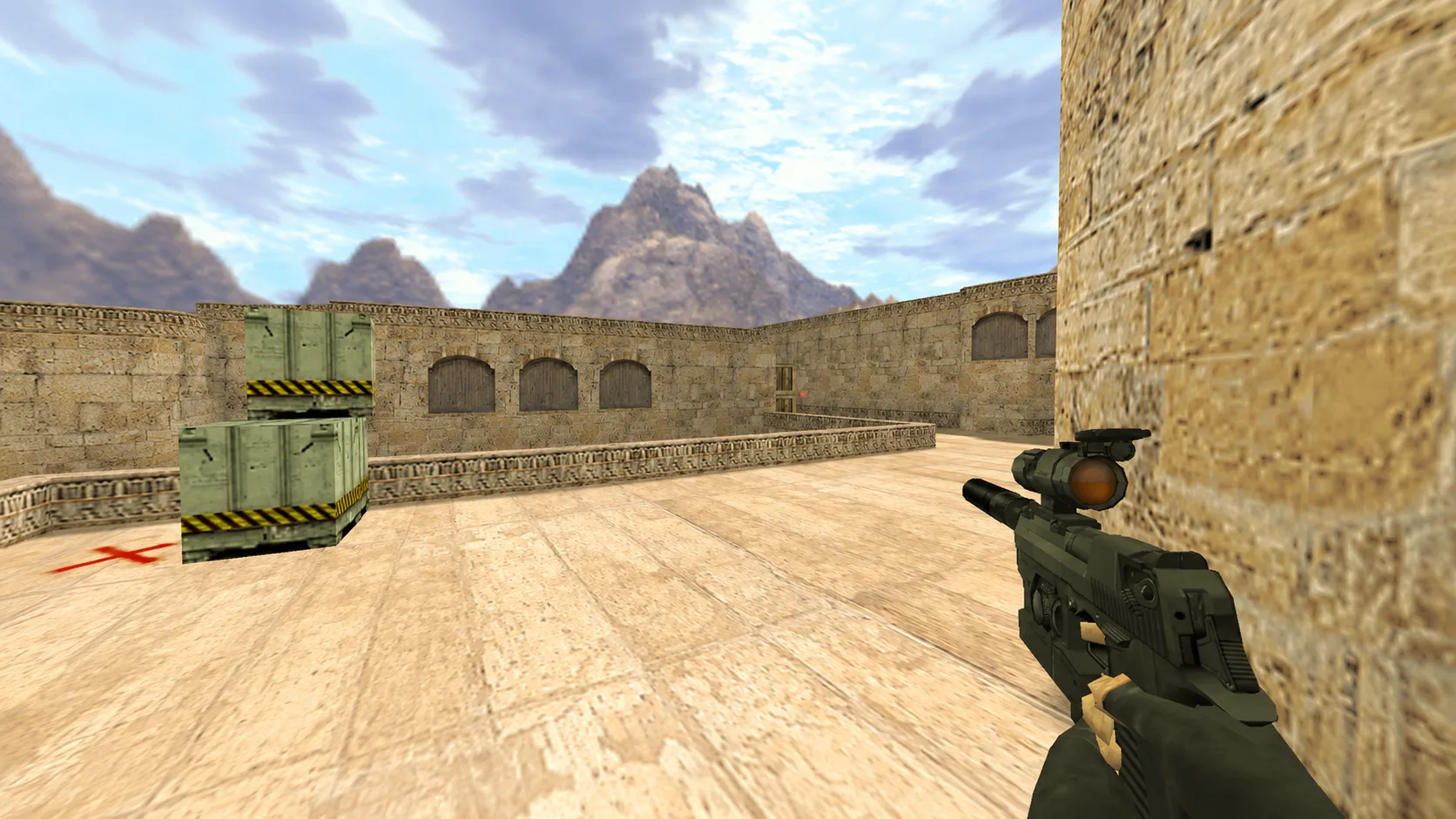 Scout model as "Deagle" for CS 1.6