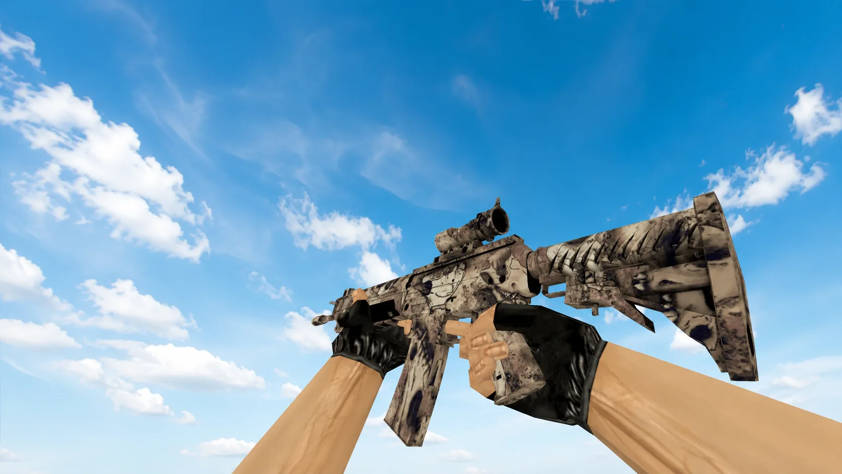 Model SG 553 „Bleached” z CS:GO dla CS 1.6