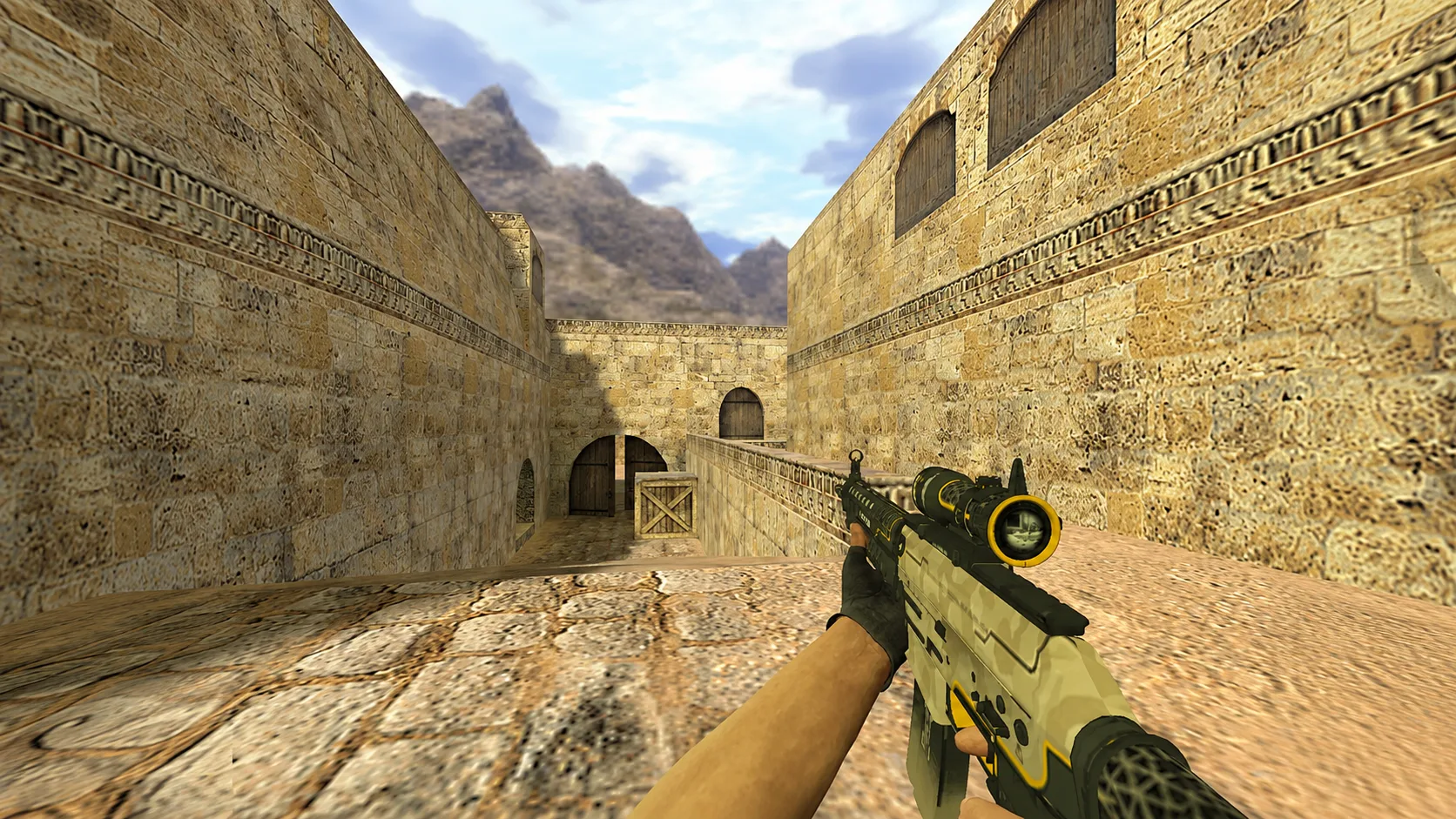 Model SG-553 "Triarch" from CS:GO for CS 1.6 — 1