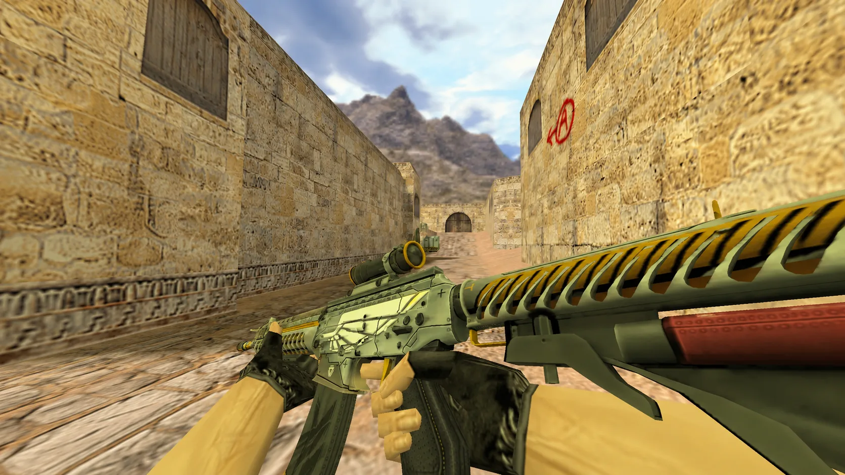 Download model SG-553 "Aerial" from CS:GO — 1
