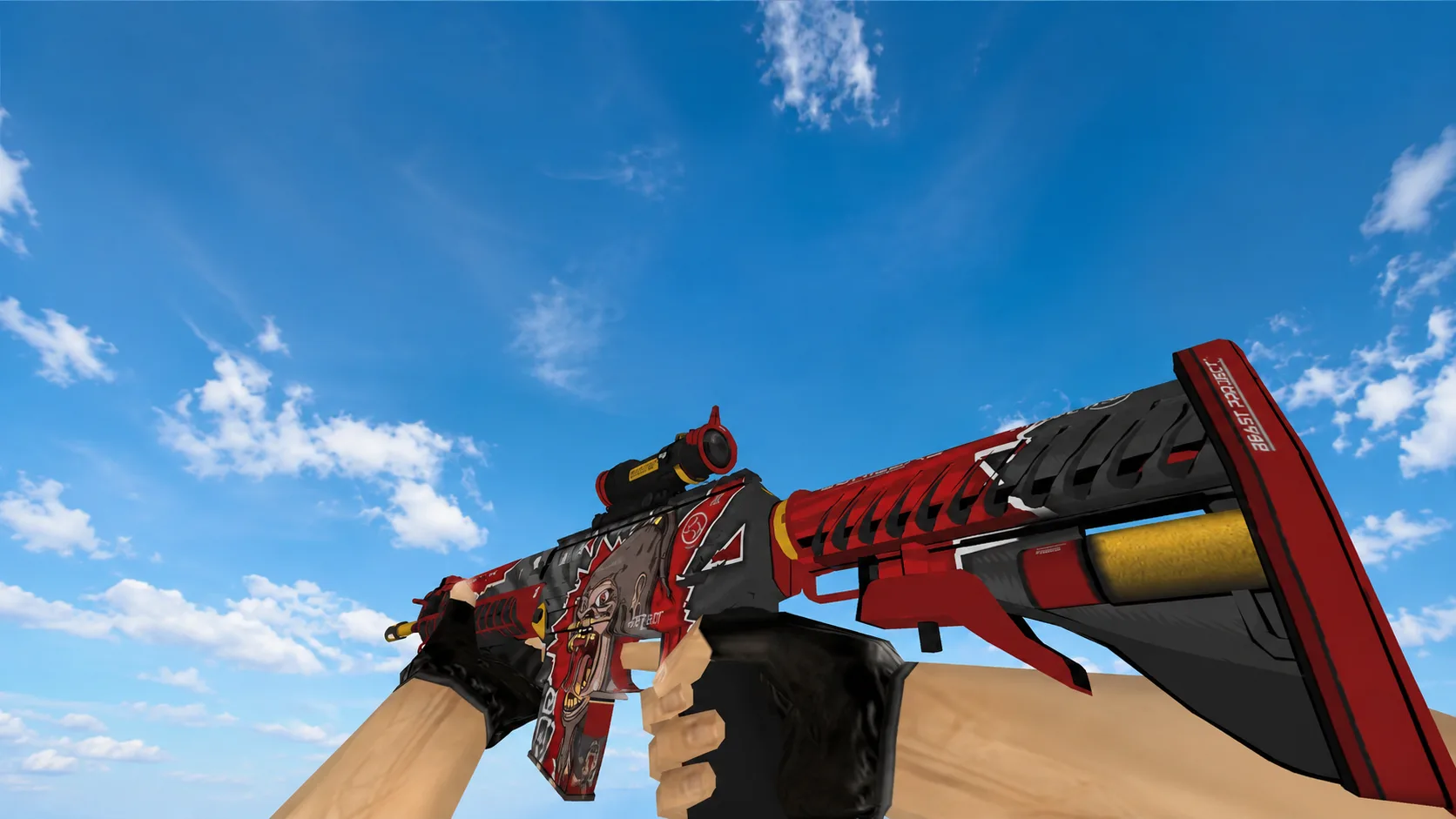 Модель SG 553 "Beast Project" для CS 1.6 — 1