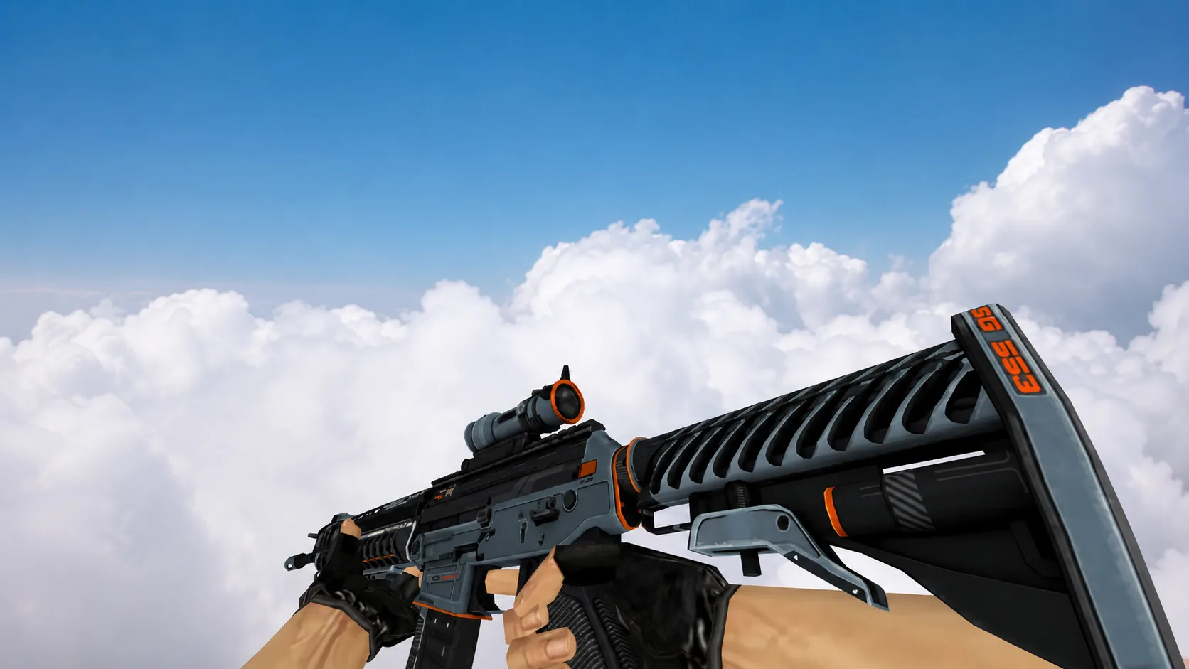 Модель SG-553 "Phantom" из CS:GO для CS 1.6