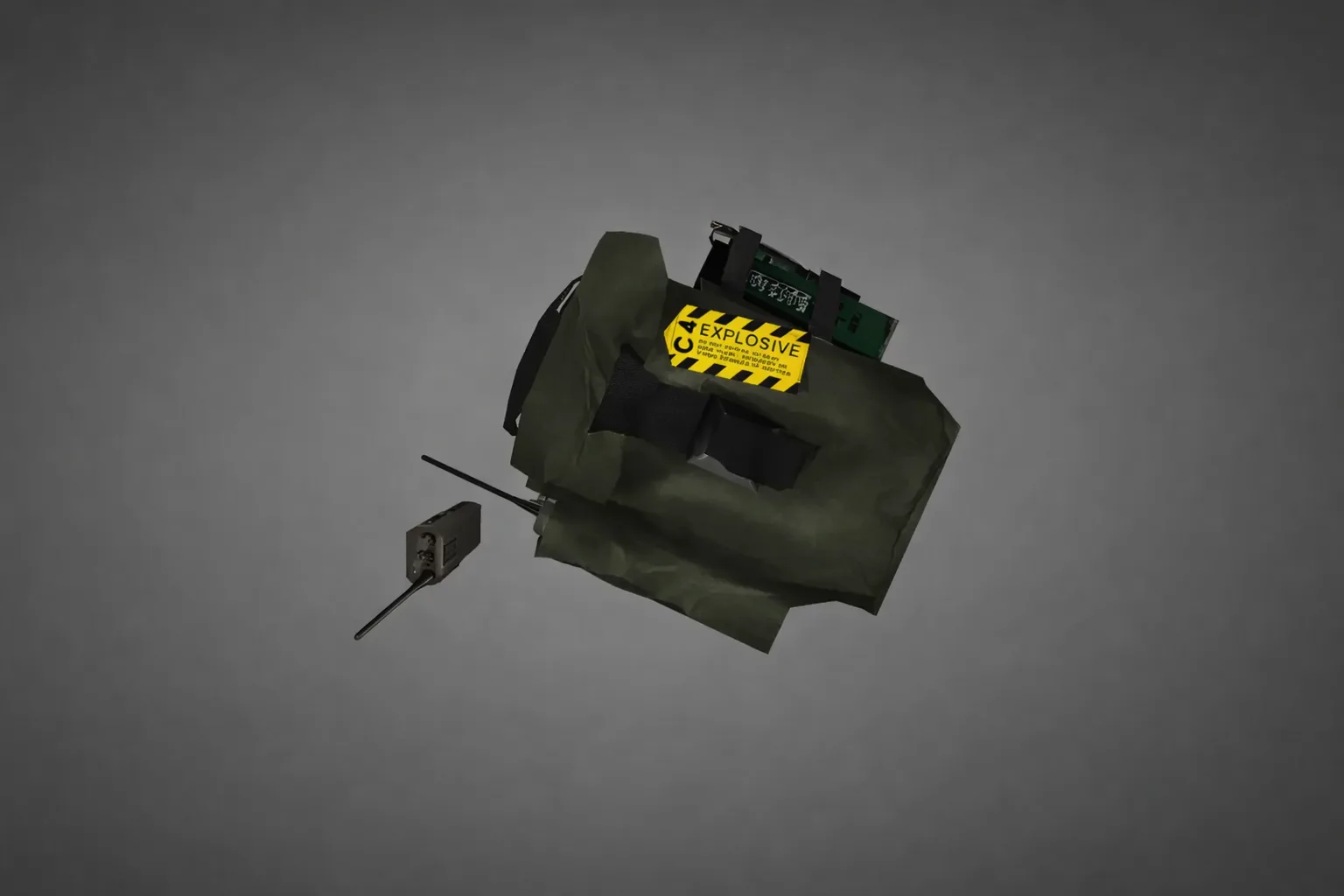 Bomb Model C4 Backpack Partial Reskin and Hack for CS 1.6 - Free Download