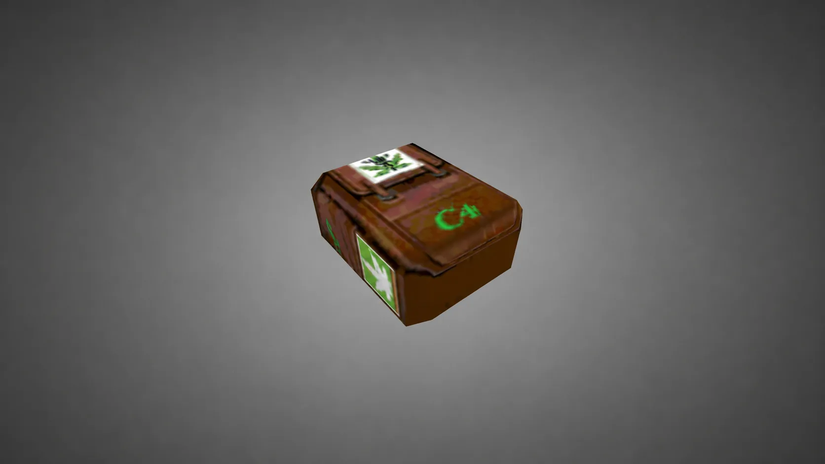 Model Backpack "Marijuana" for CS 1.6 — 1