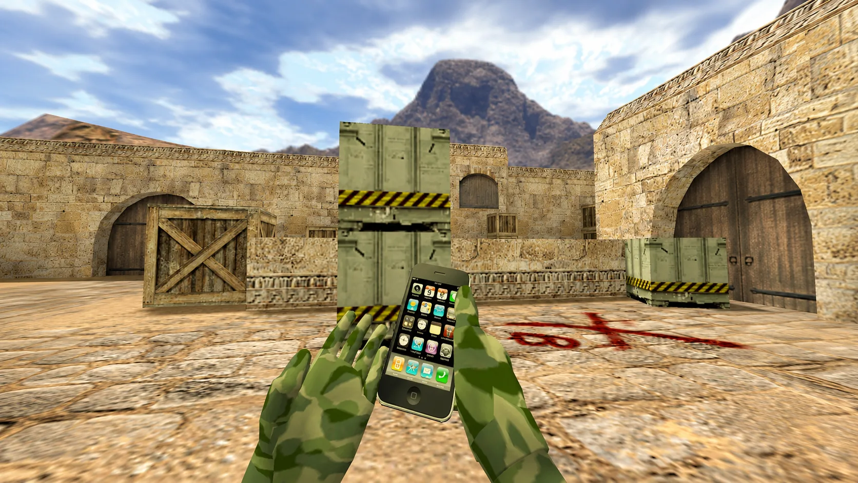 Модель C4 "iPhone" для CS 1.6