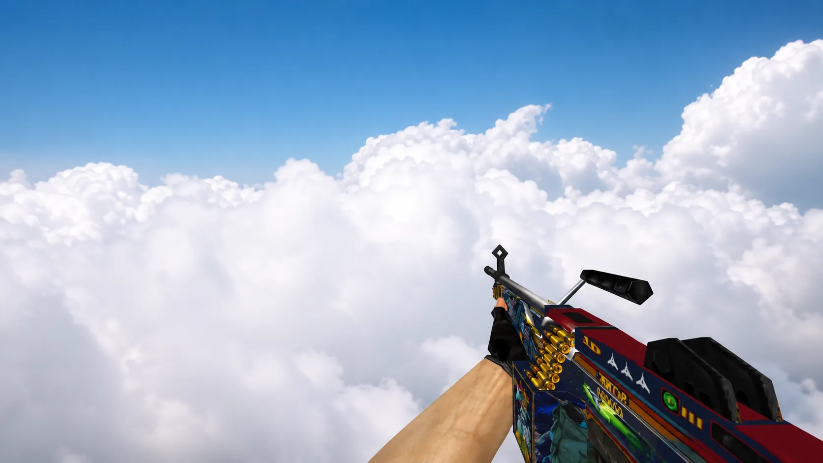 Model M249 “Space Warrior” for CS 1.6 — 1