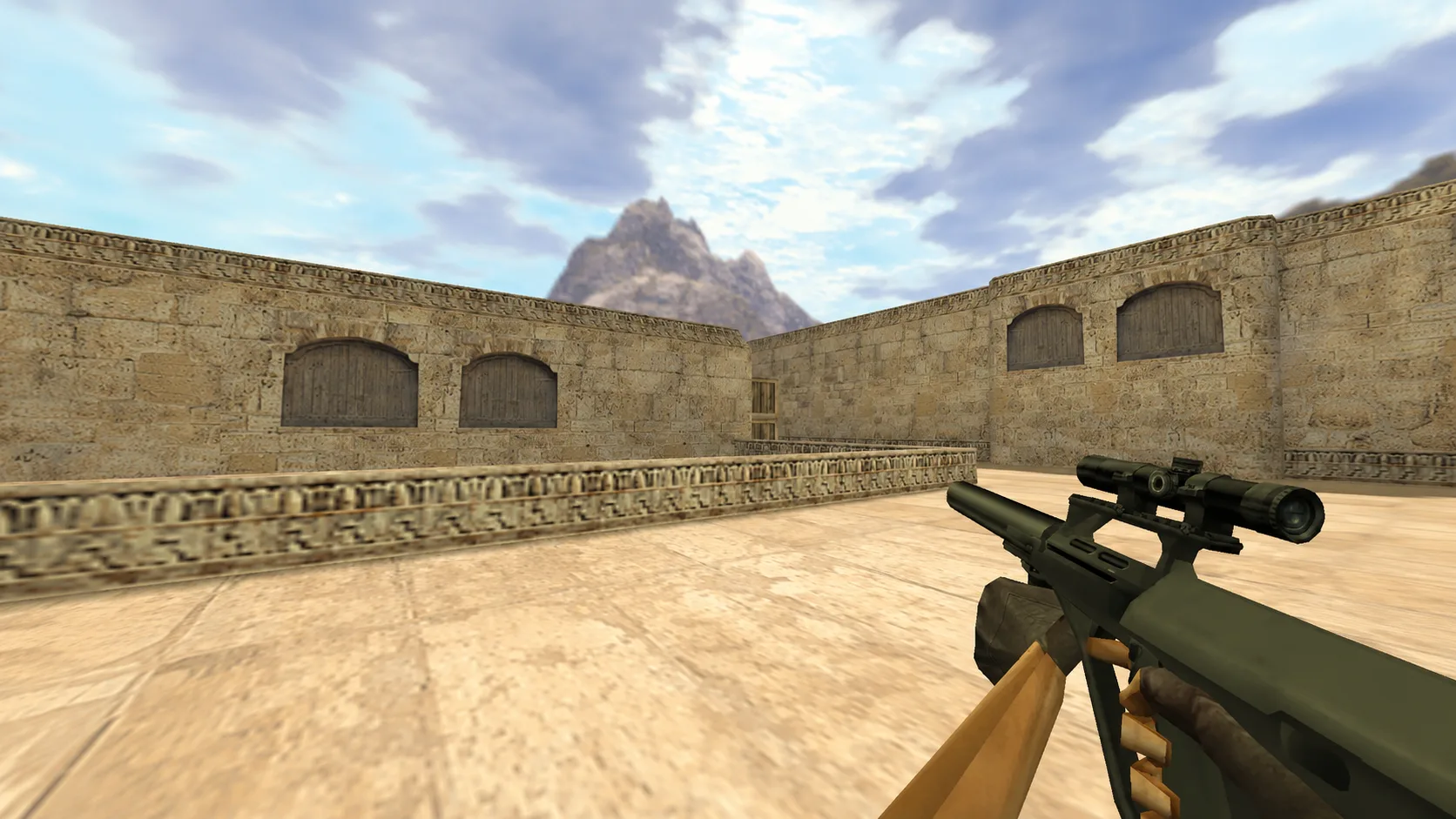 Model AUG "Silencer" for CS 1.6 — 1