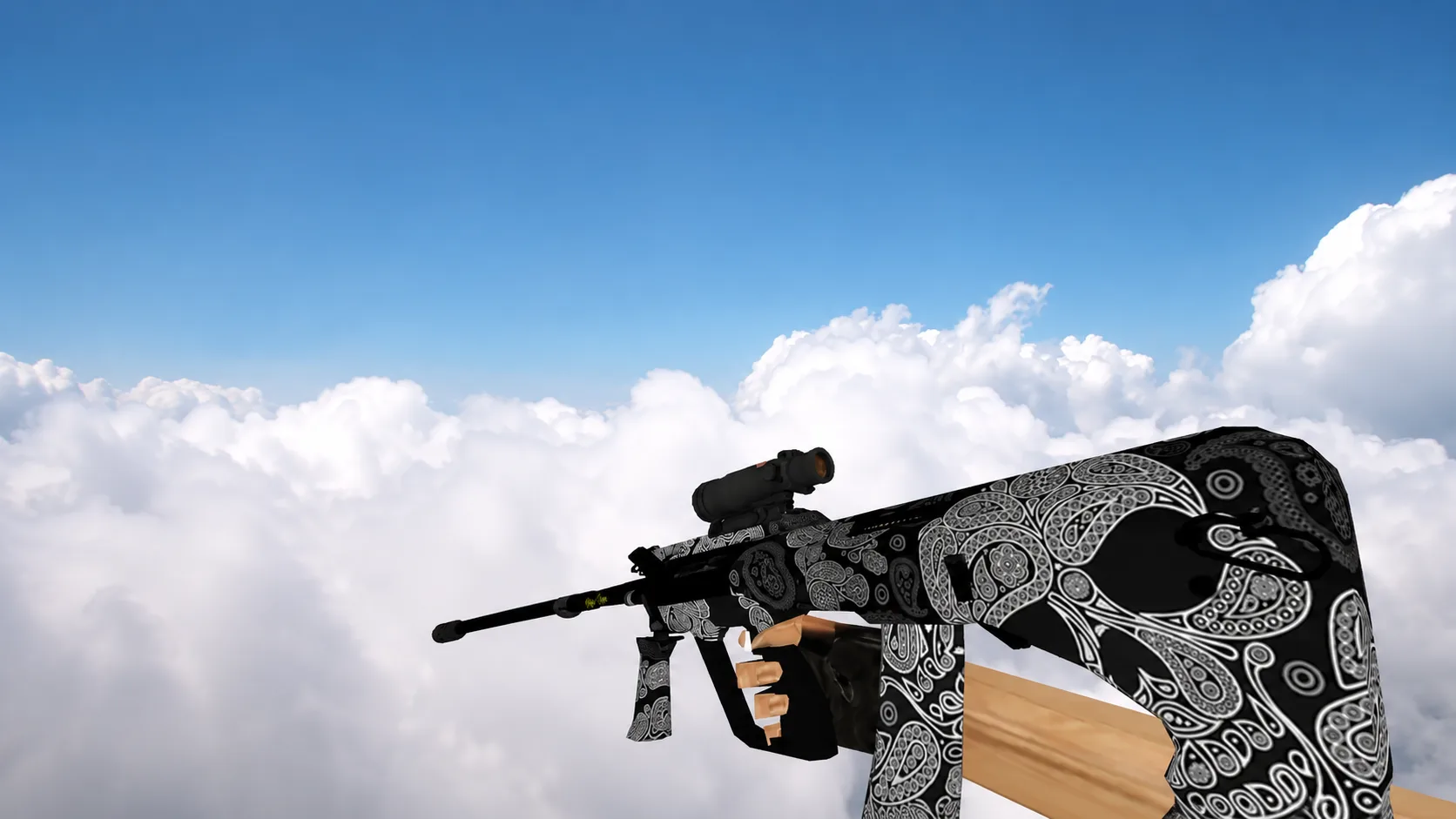Model AUG „Black Series” dla CS 1.6 — 1