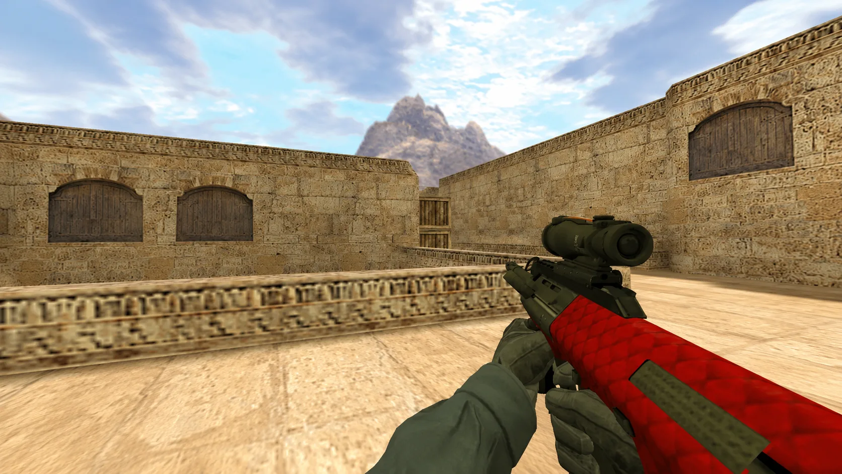 Model AUG „Red and Bad” dla CS 1.6 — 1