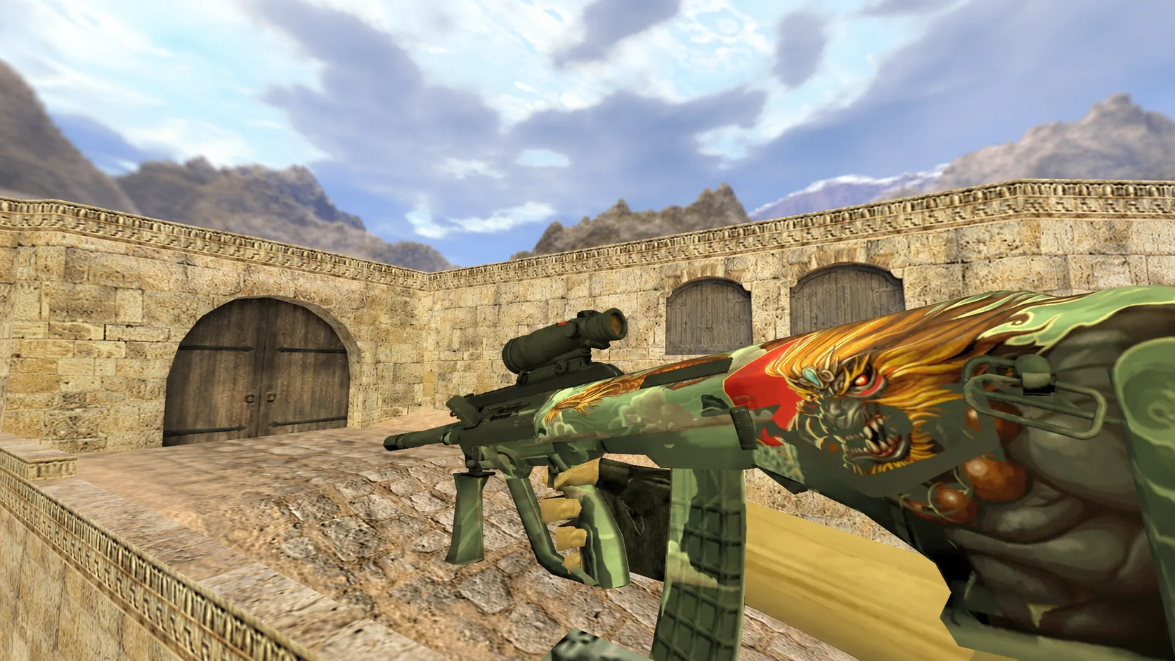 Model AUG „Power Monkey” dla CS 1.6 — 1