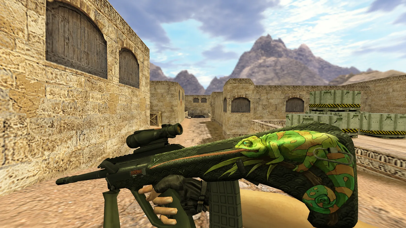 Model AUG „Chameleon” dla CS 1.6 — 1