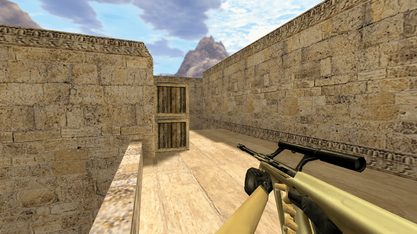Model AUG "Golden" for CS 1.6 — 1