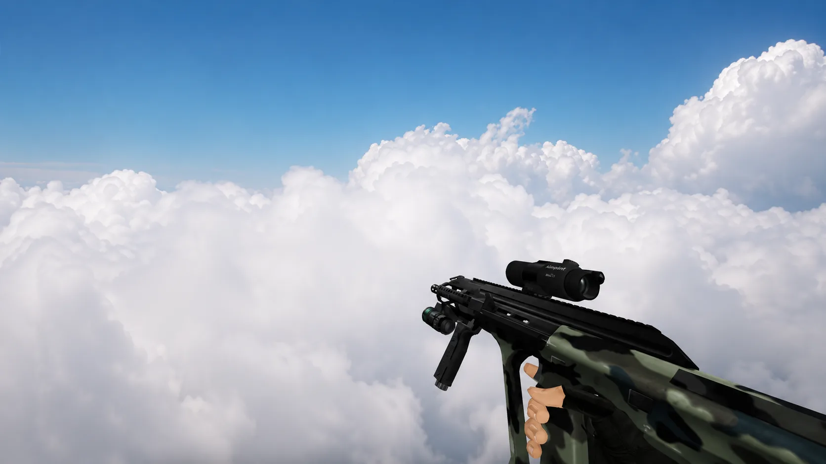 Model AUG „A3 Camo” dla CS 1.6 — 1