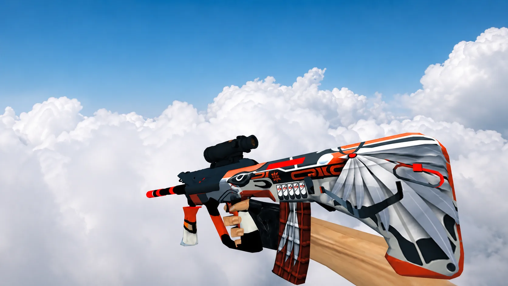 Model AUG "Indiana" for CS 1.6 — 1
