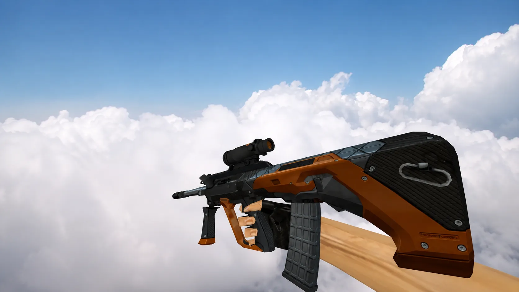 Model AUG "Trique" for CS 1.6 — 1