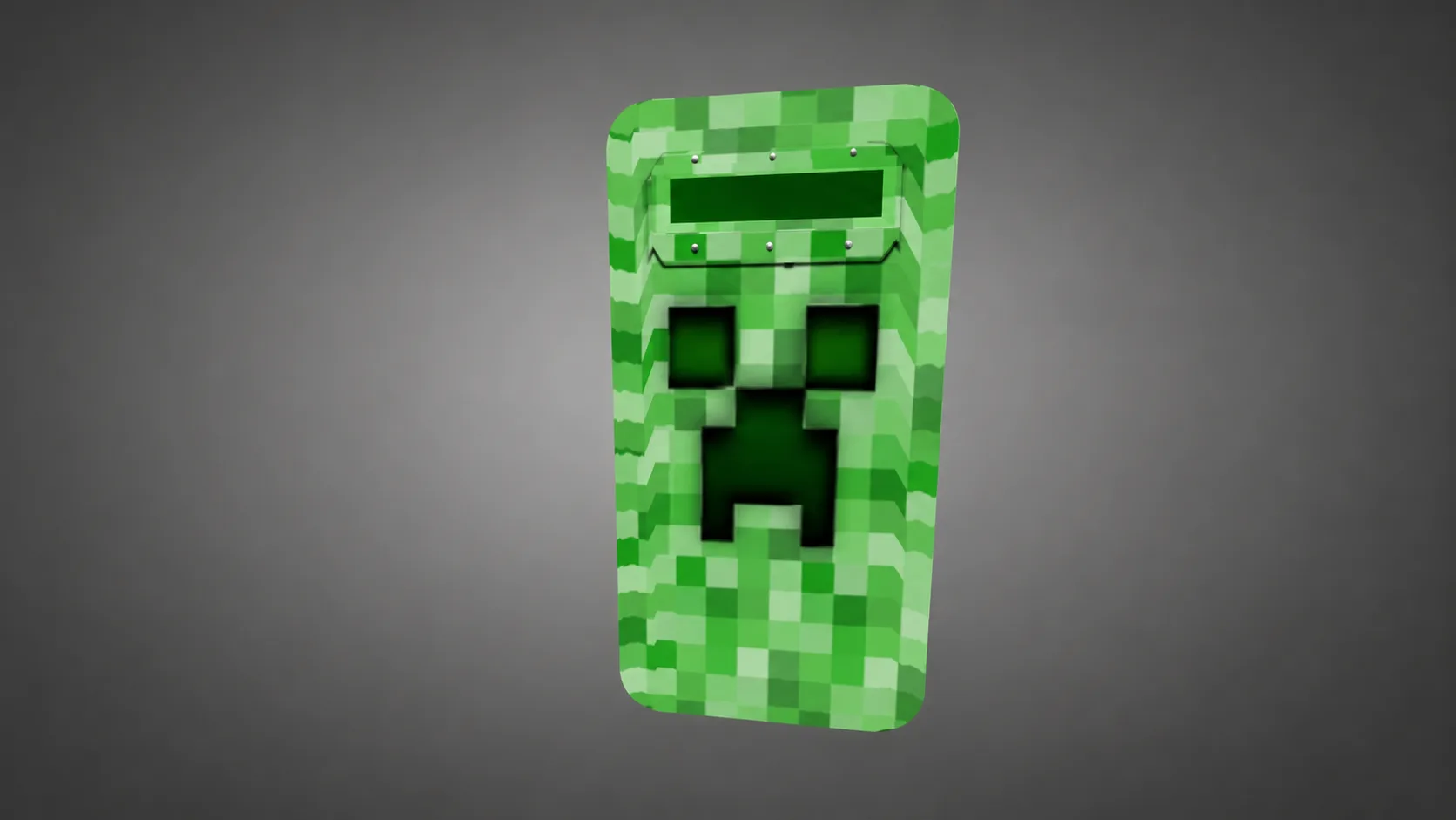 Model tarczy „Minecraft Creeper” dla CS 1.6 — 1