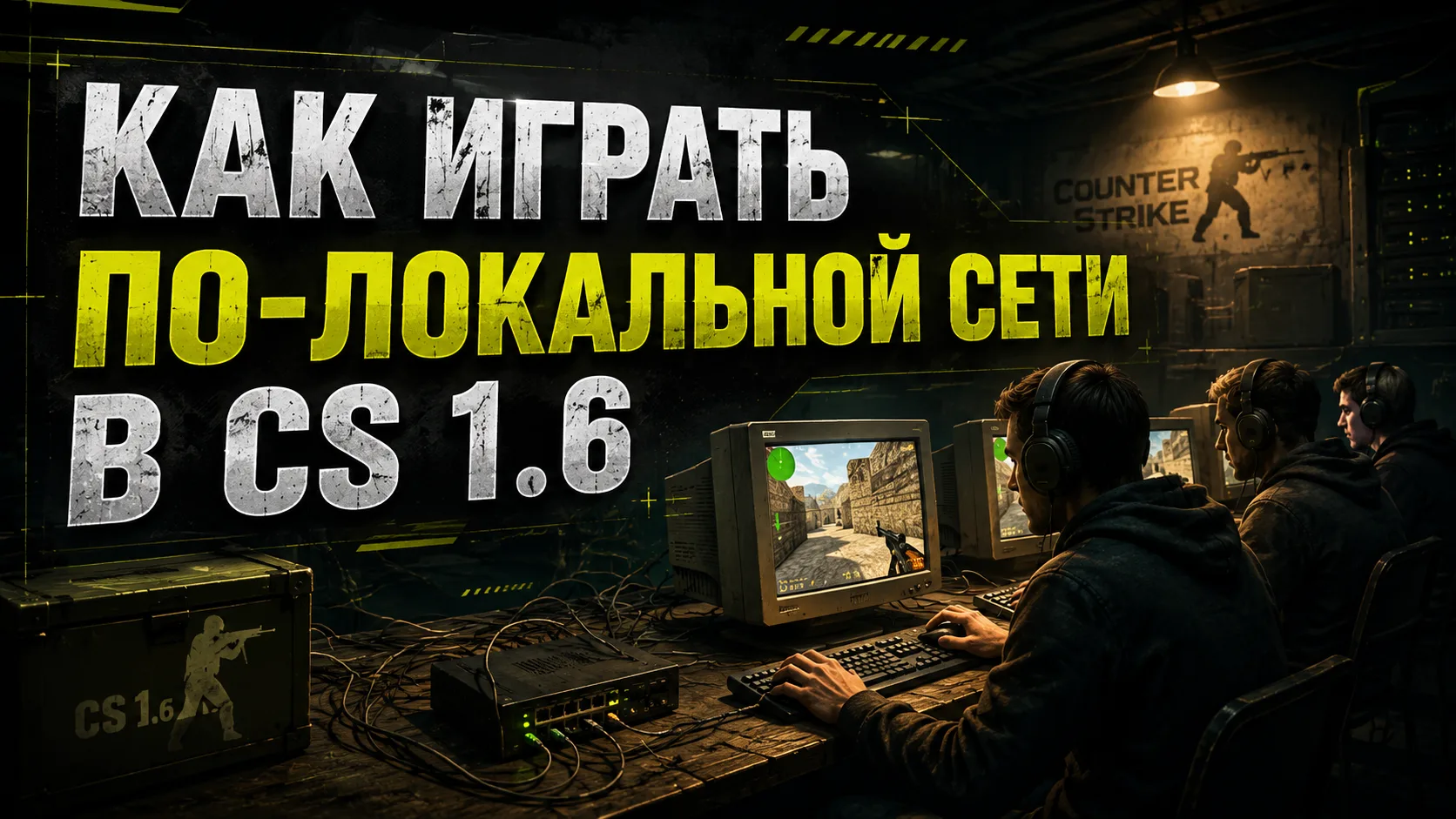 Як грати по локальній мережі в CS 1.6