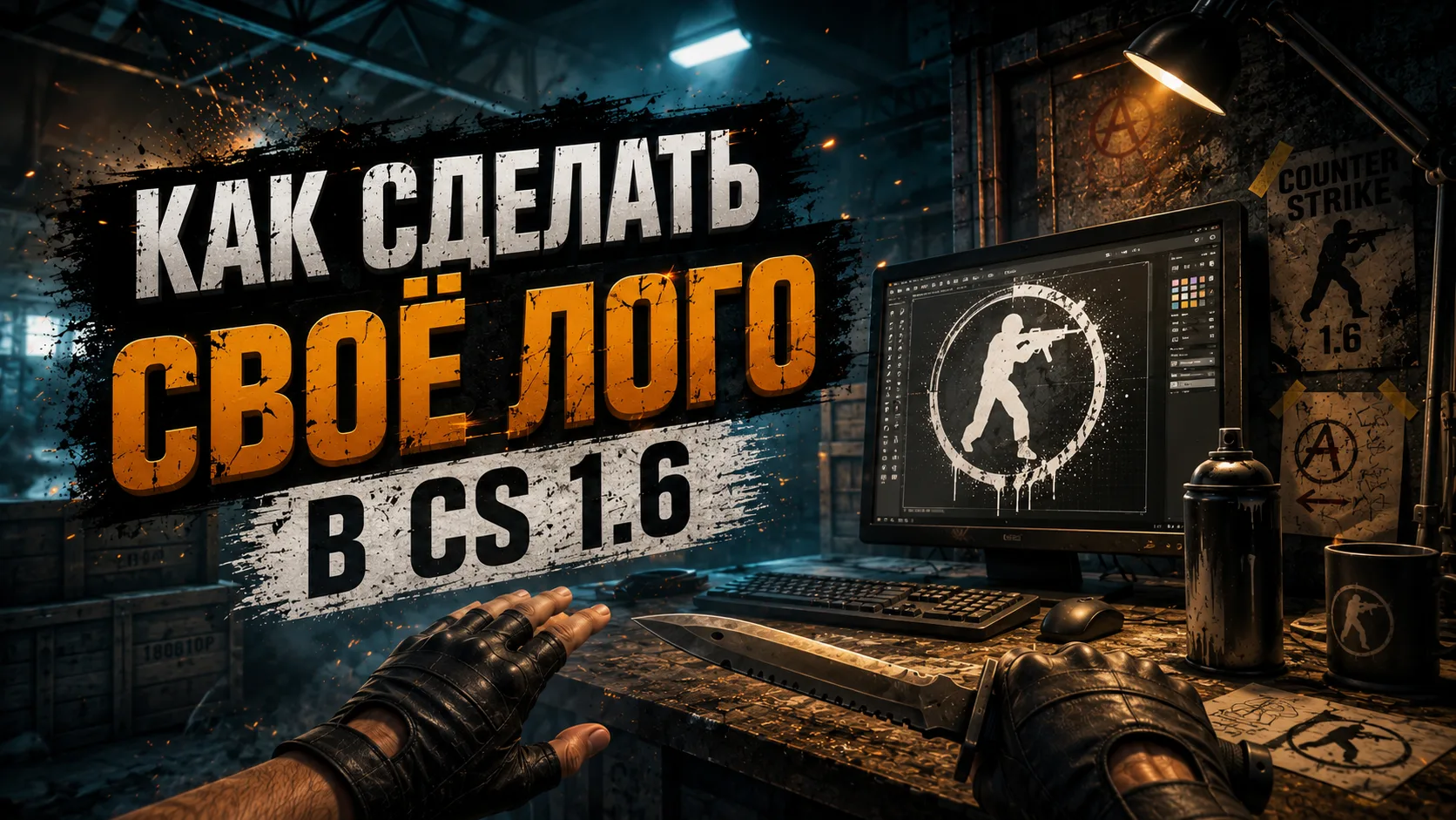 Як зробити свій логотип у кс 1.6 - детальна інформація