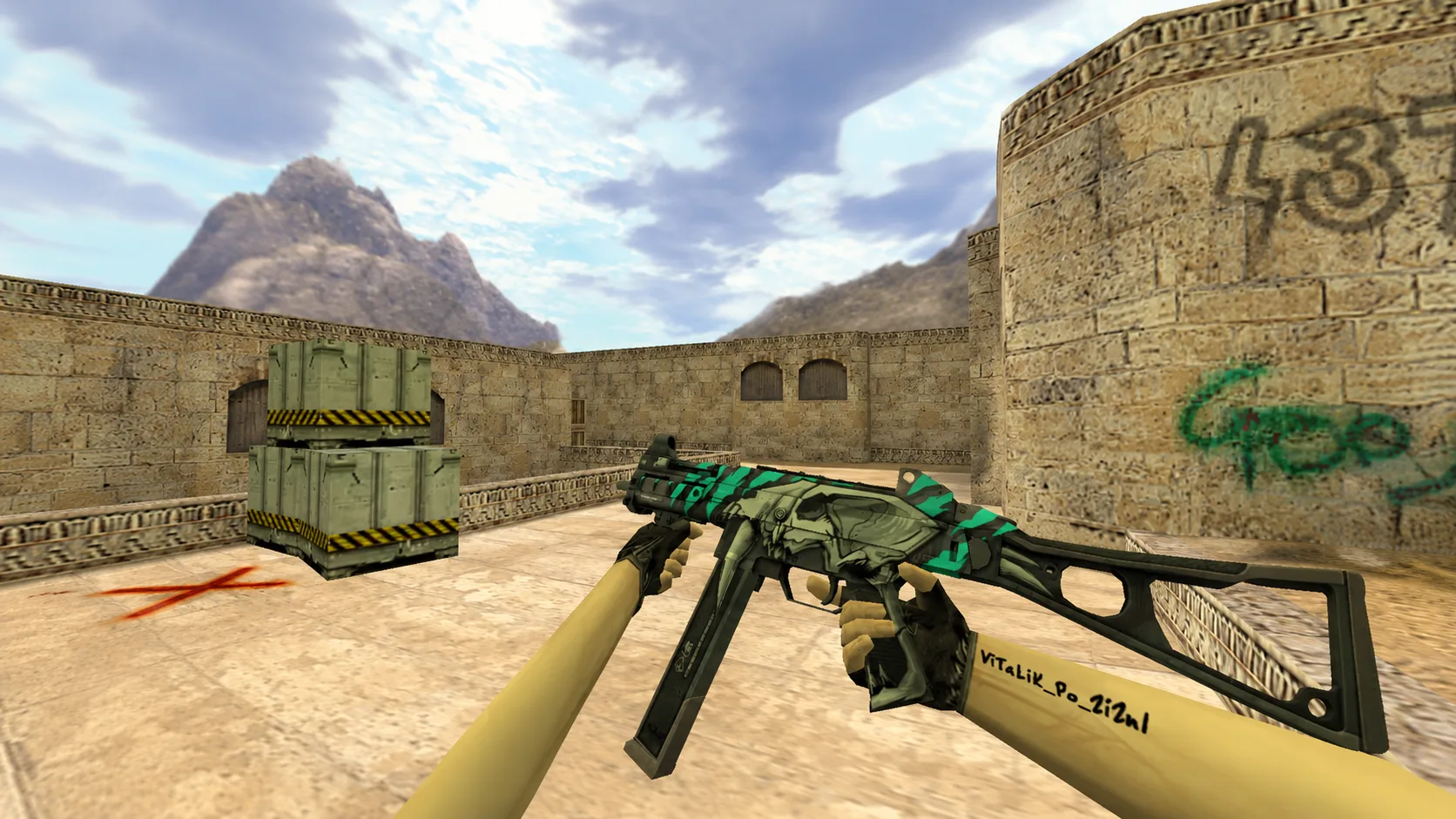 Model UMP-45 "Primal Saber" for CS 1.6