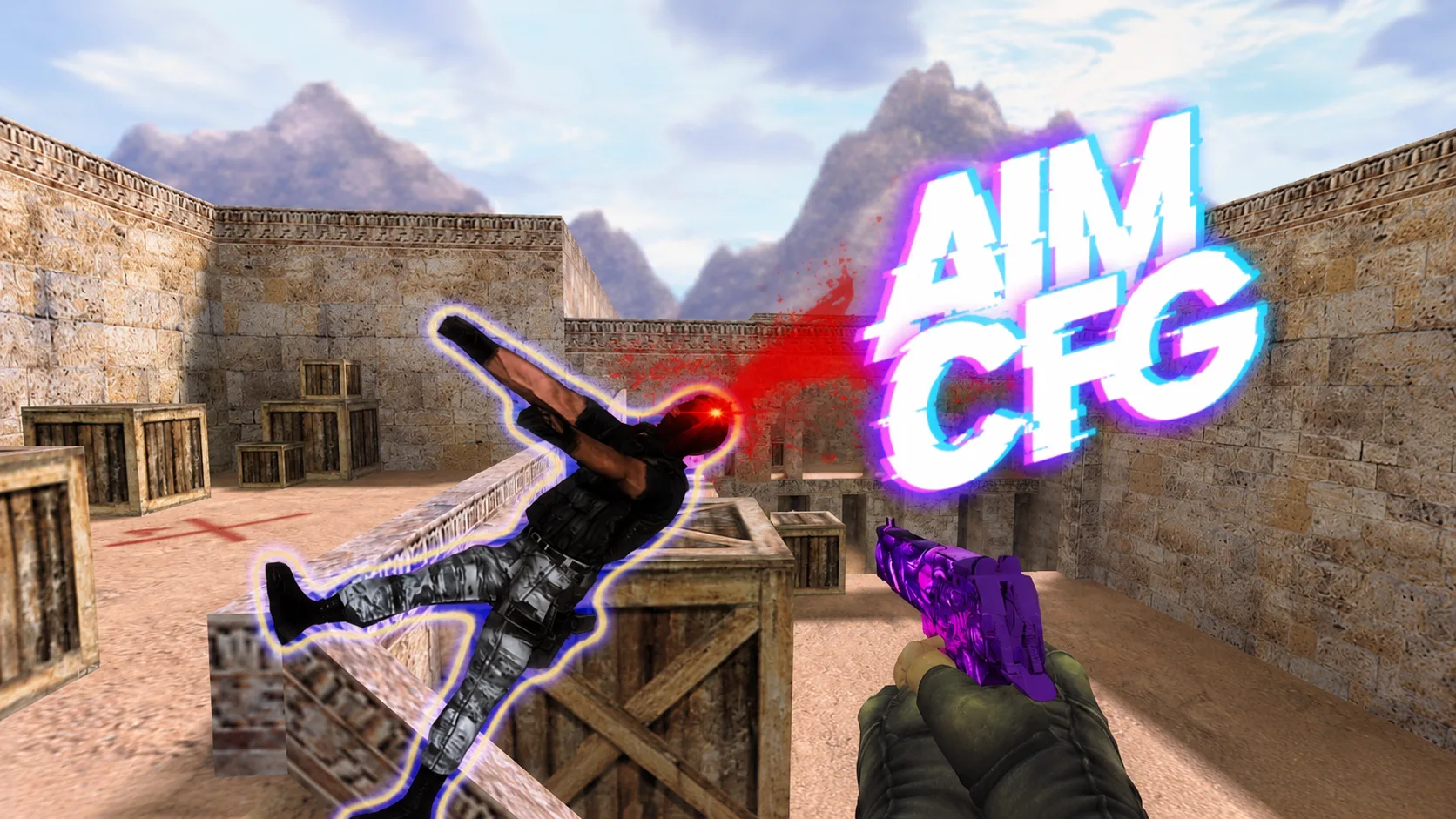 Скачать «Aim.cfg» для точной стрельбы в Counter-Strike 1.6