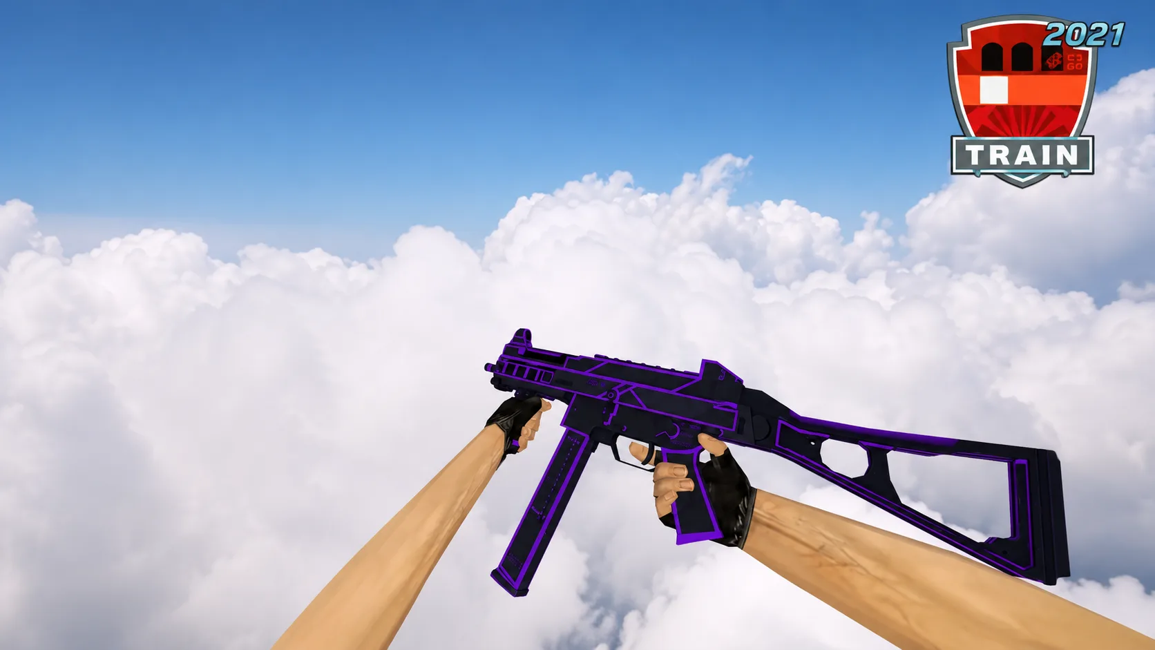 Model UMP-45 „Bee Sting Purple” dla CS 1.6 — 1